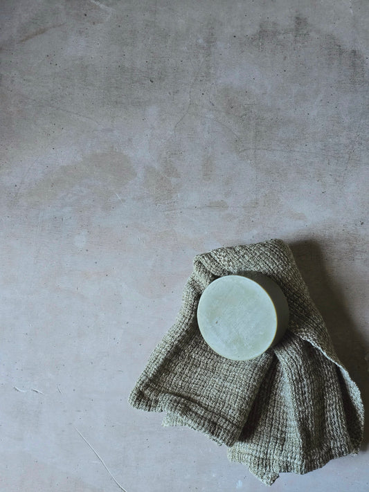 olive linen wash cloth, Beautiful Quality