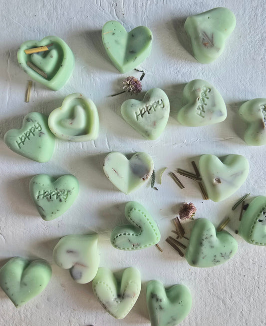 Energy-Soy Wax Melts-infused with Lemongrass & Bergamot Pure Essential Oils