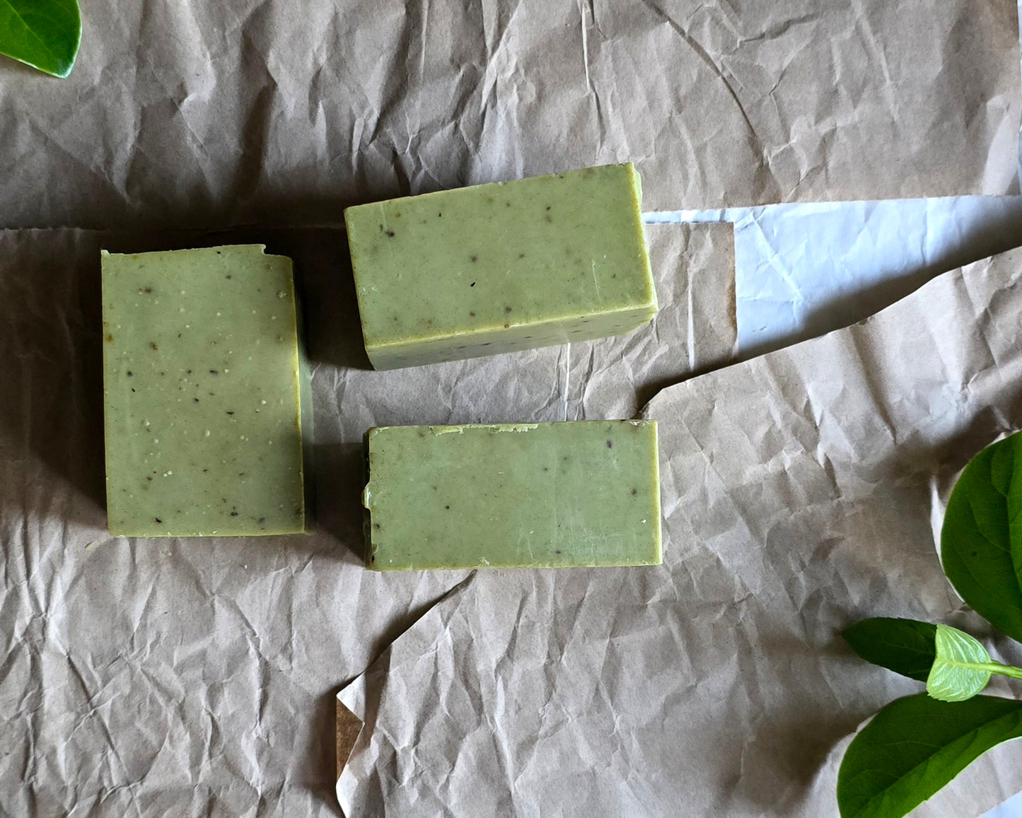 Revitalizing Mint Handcrafted Soap | Natural Spearmint, Dark Patchouli & Australian Lime | Palm Oil Free