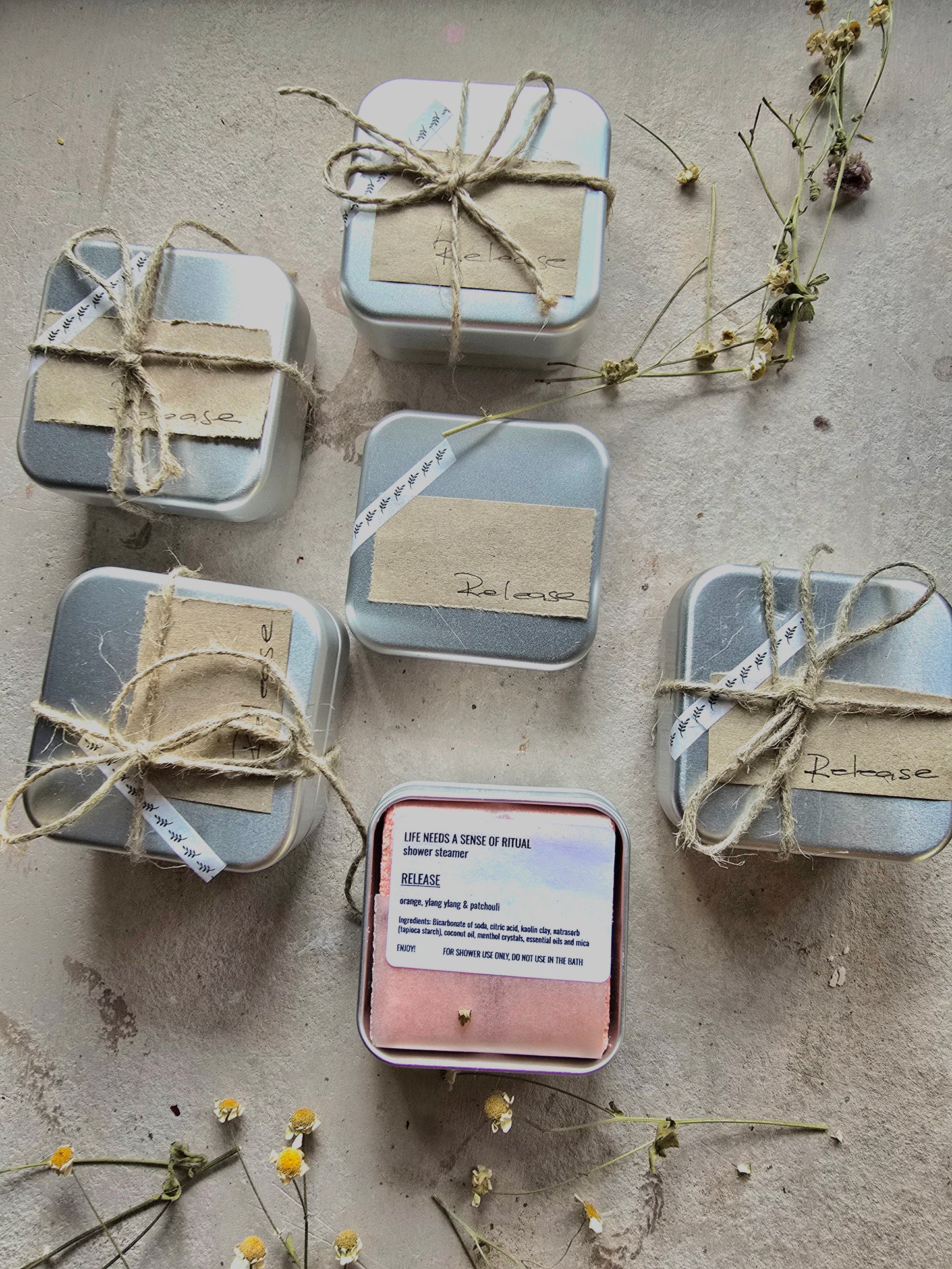 Buy More & Save         "Release Shower Steamer"