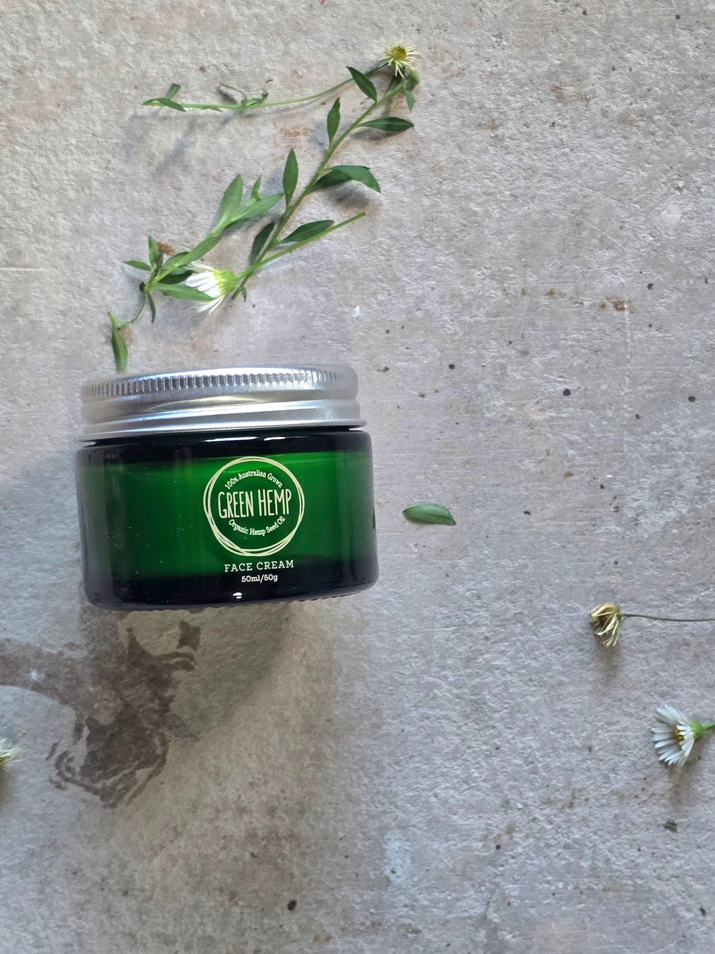 Green Hemp Face Cream|Natural Nourishing Face Cream|Australian Made|Natural Skin Care