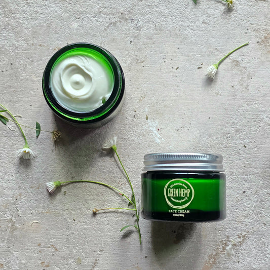 Green Hemp Face Cream|Natural Nourishing Face Cream|Australian Made|Natural Skin Care
