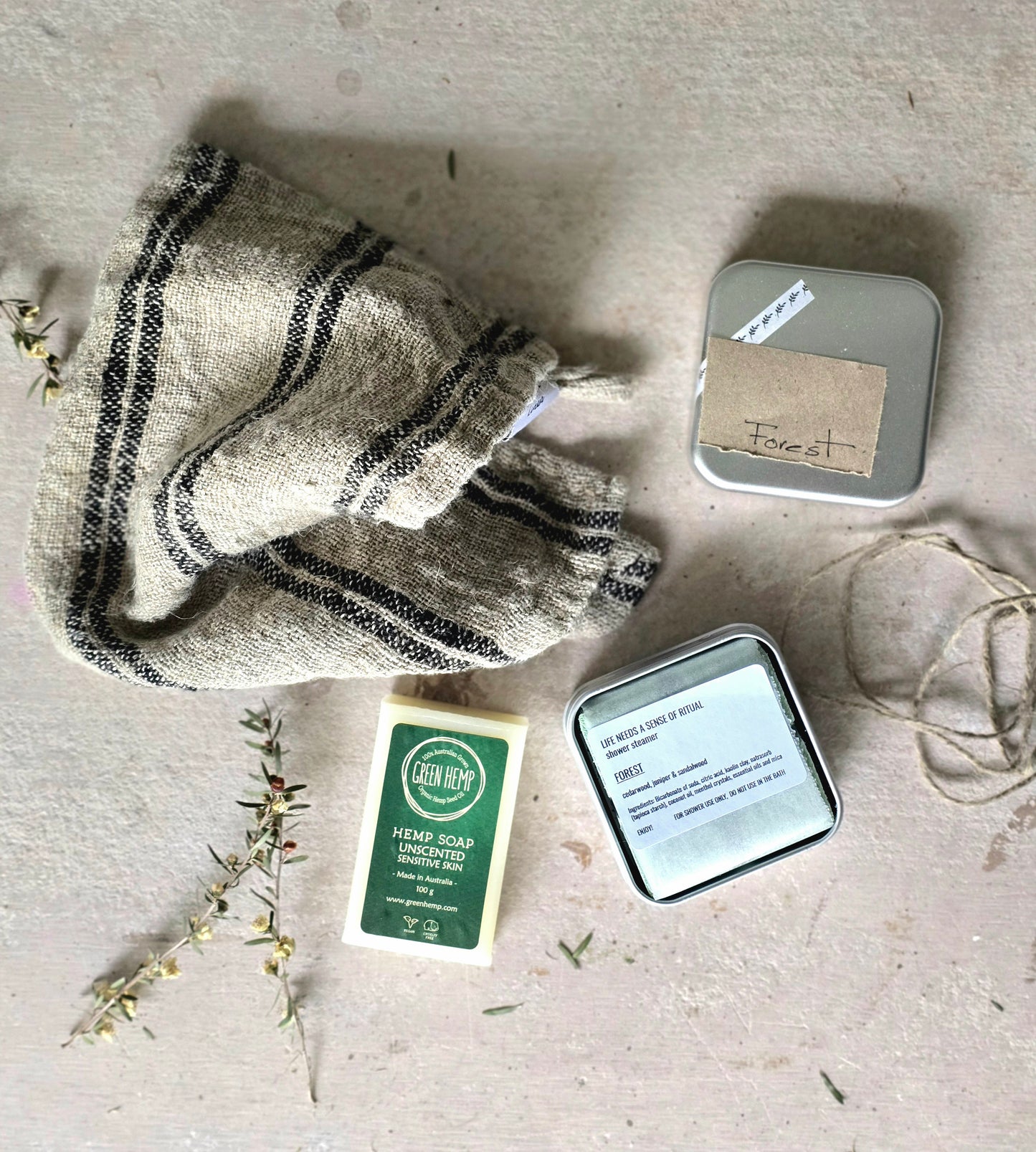 The Rustic Gift Box for Friend Gift box Selfcare Gift for Her