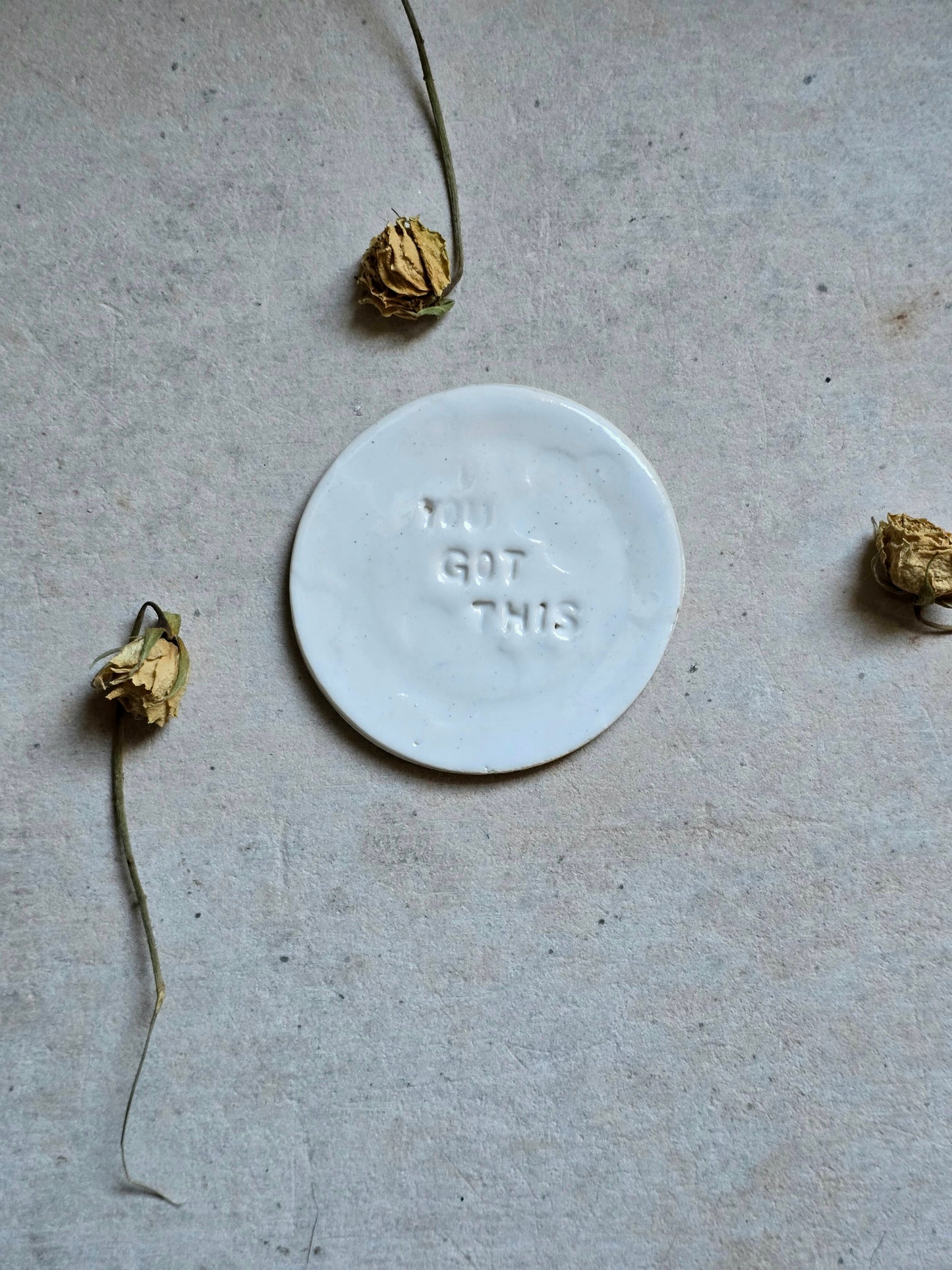 trinket dish "YOU GOT THIS", "BELIEVE IN YOURSELF" gift for friend gift for her or him gift loved one or for you