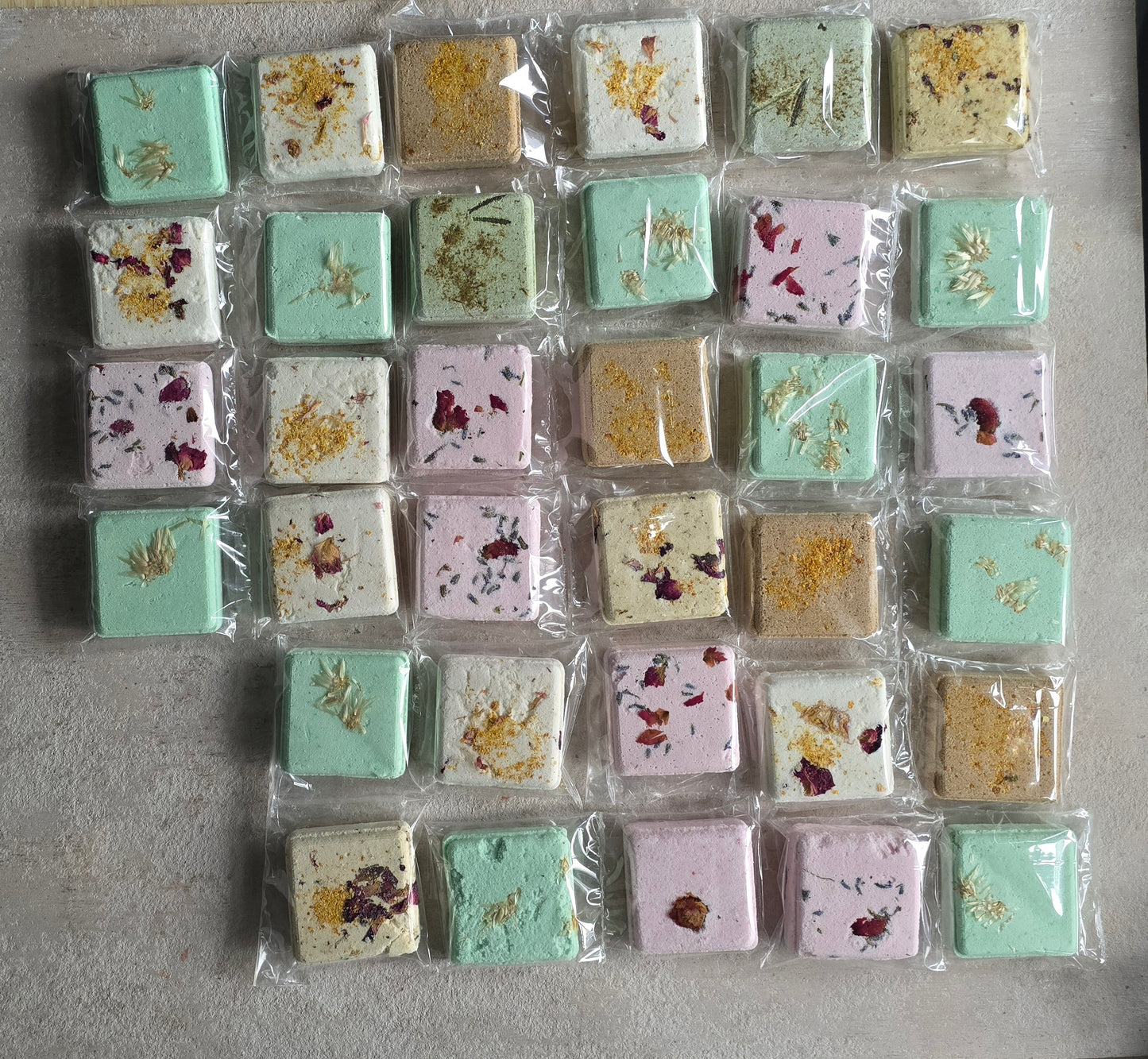 Aromatherapy Shower Steamers, Surprise 4-pack - Intro Deal - Cosmetically Imperfect