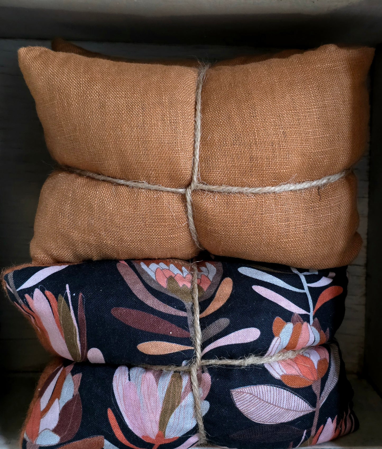 Tasmanian Handmade Heat - Cold Packs filled with Lupin Seeds & Tasmanian Lavendar Buds