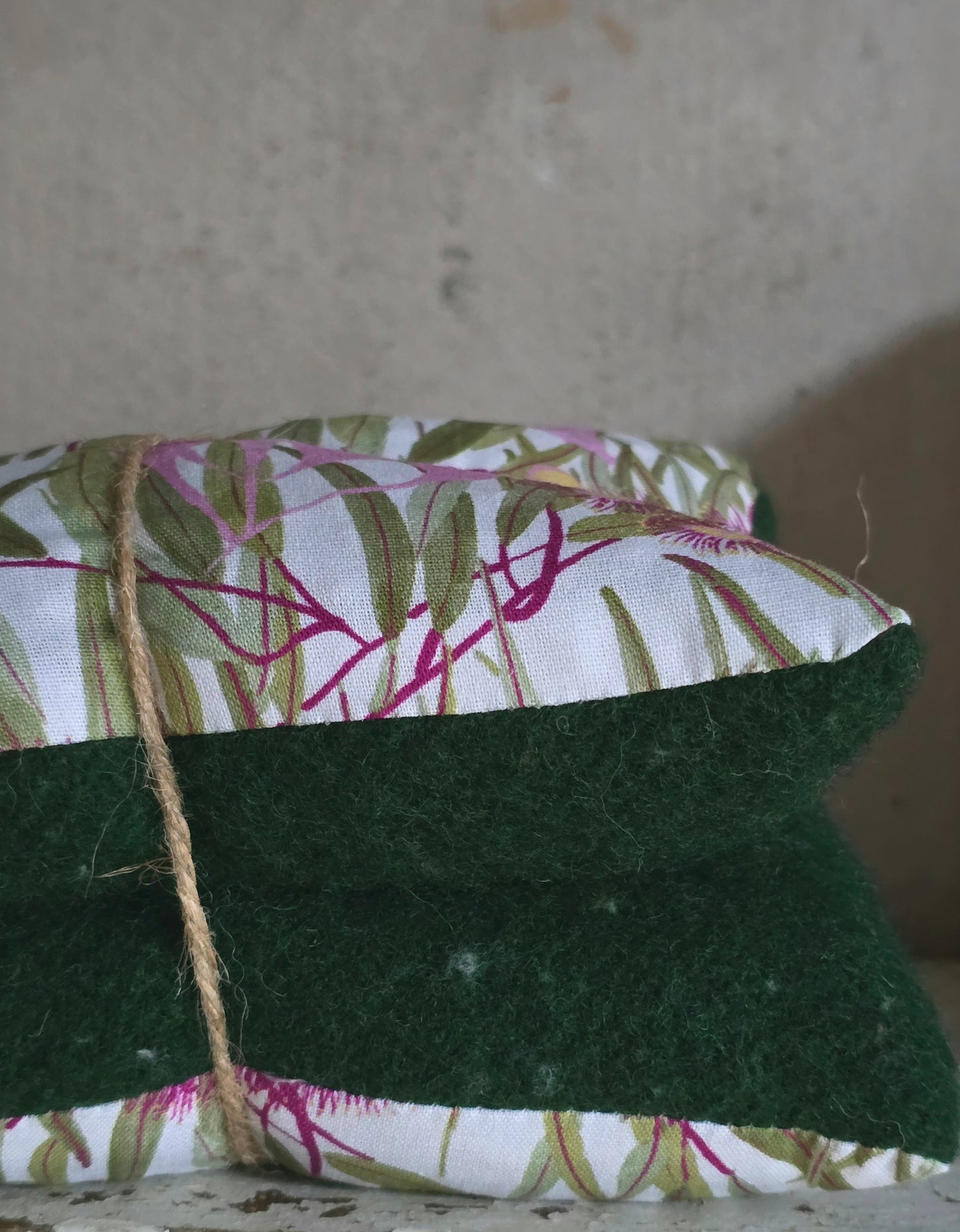 Tasmanian Handmade Heat - Cold Packs filled with Lupin Seeds & Tasmanian Lavendar Buds