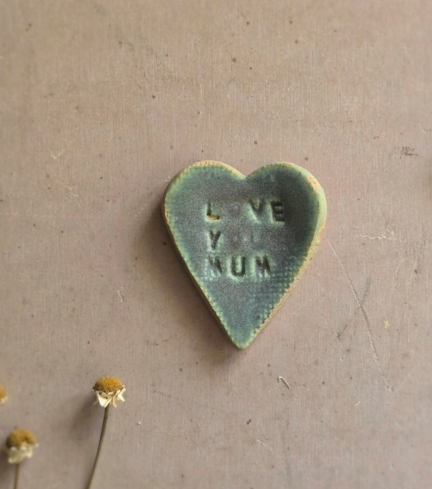 "LOVE YOU MUM" Pottery Dishes - Mum Gift for Her Thank You Gift for Special Mum