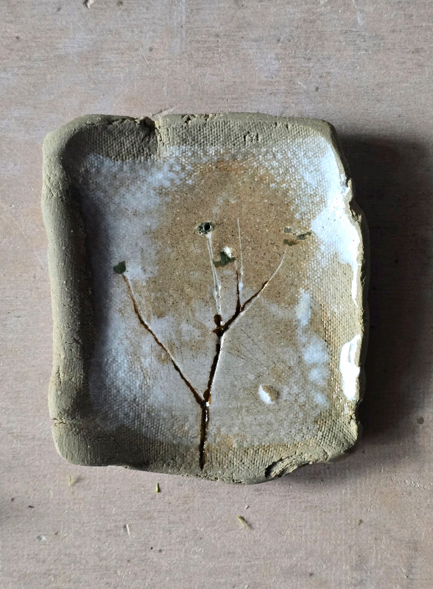 Hand-Painted Trinket Trays – Nature-Inspired Ceramic Catchalls | Multi-Use Decorative Dishes
