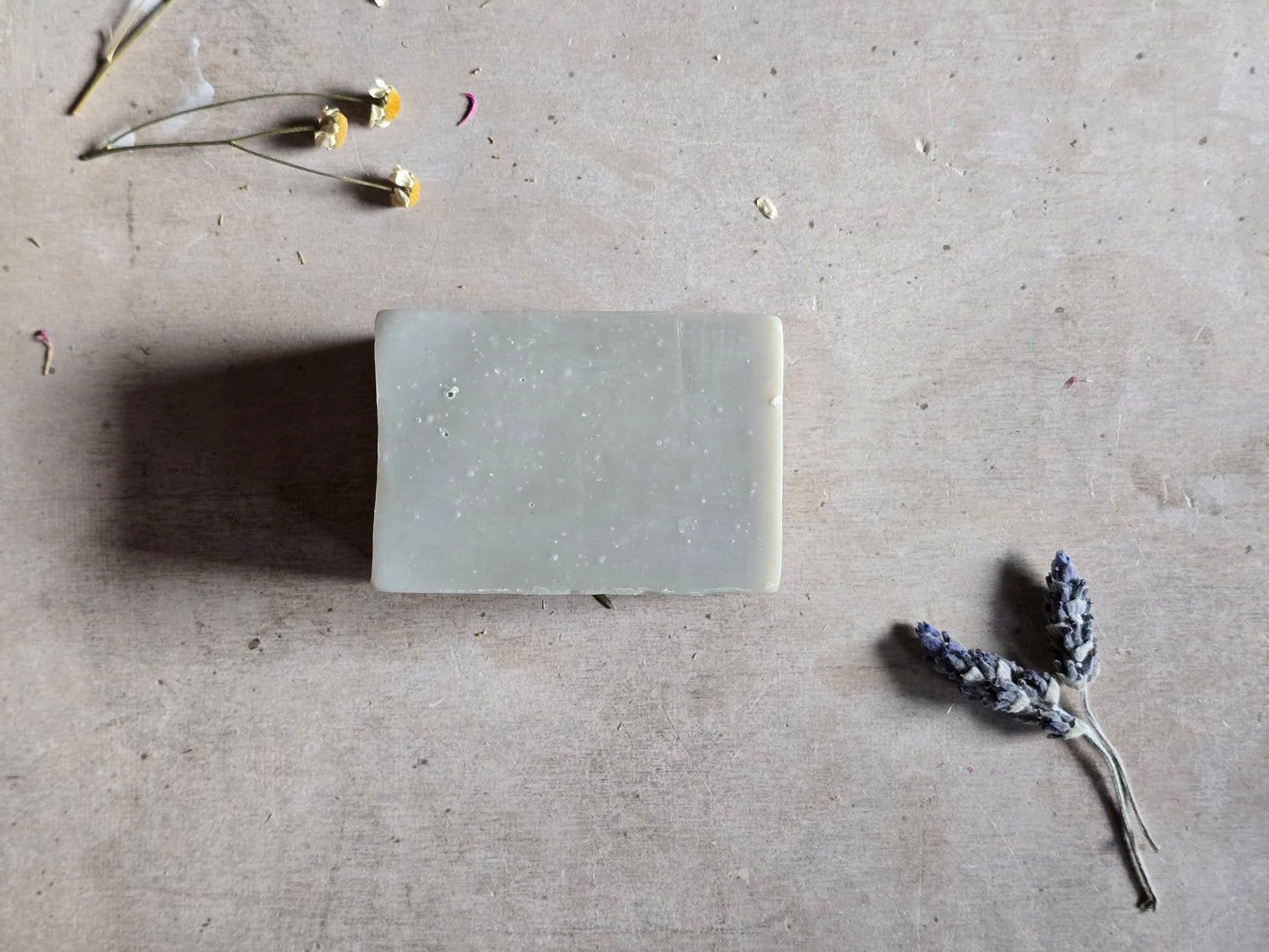 Handcrafted Calming Soap Bar | Natural Lavender & Chamomile | Nourishing, Palm Oil Free | 170–200g