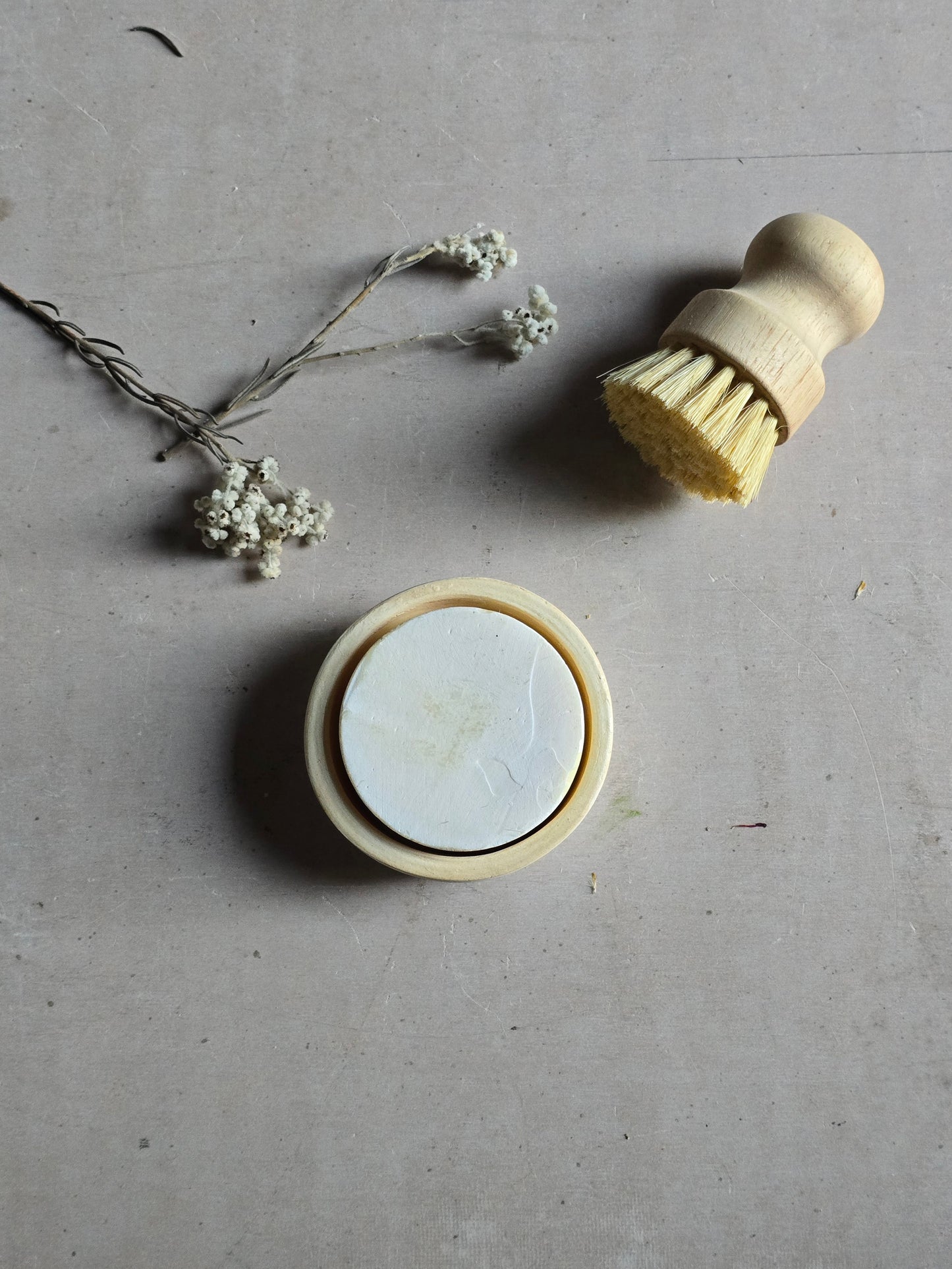 Handmade "Old Fashioned" Stamped Ceramic Dish – Small Round Bowl in Custard or Milky White Glaze | Gift for Traditionalists