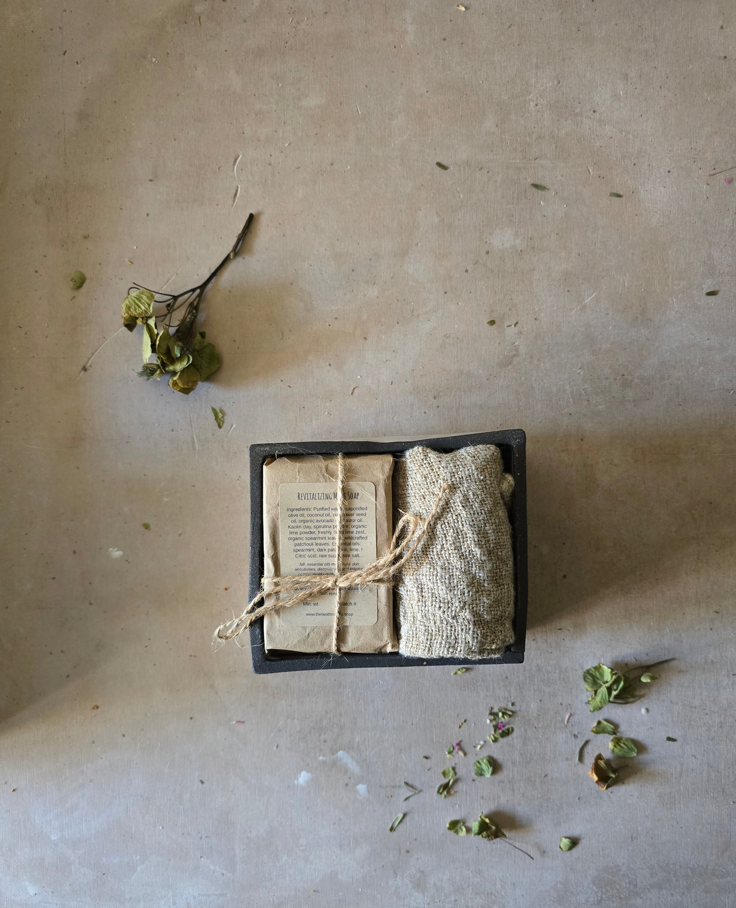 Handmade Rustic Butter Dish – White & Soft Grey Glaze on Black Clay (Imperfect, Discounted)