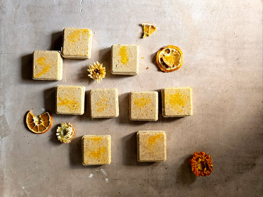 Home - Warm Spice Aromatherapy Shower Steamers – Handcrafted with Cinnamon, Clove, Orange & Aniseed | Pure Essential Oils | Home Spa Experience