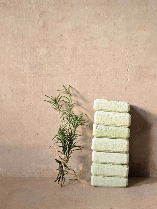 Awaken Shower Steamers – Rosemary, Peppermint Gum & Cedarwood | Pure Essential Oils | Fresh Herbal Bush Scent | Discounted Small Batch