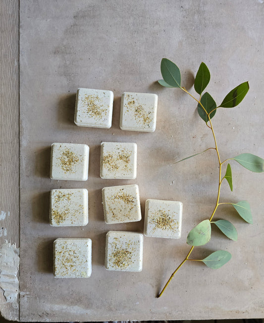 Renewal Shower Steamer – Pine Scotch, Eucalyptus & Lemongrass | Natural Aromatherapy for Energy & Mental Clarity