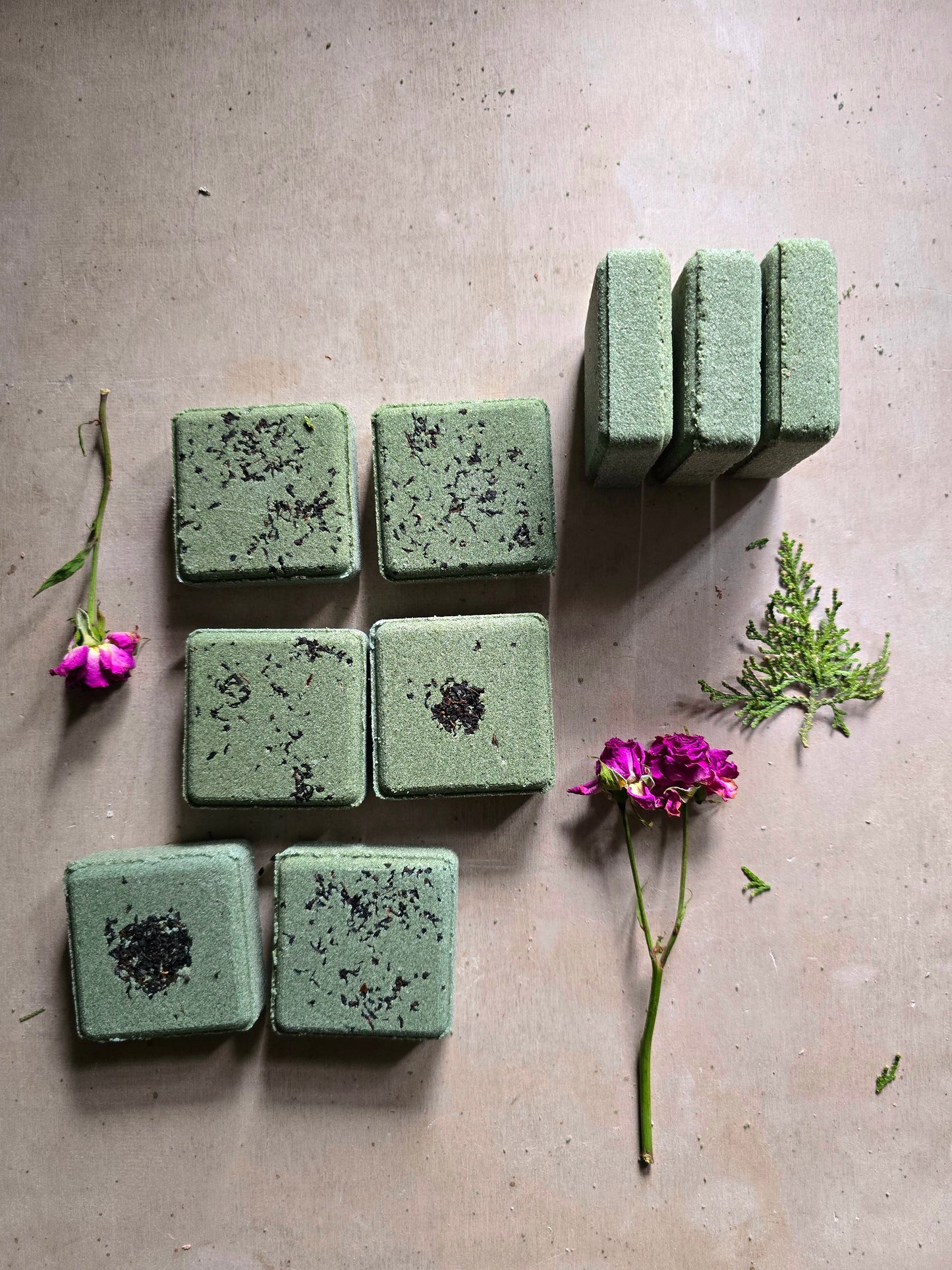 Serenity Shower Steamer – Grounding Citrus & Warm Woods Essential Oils