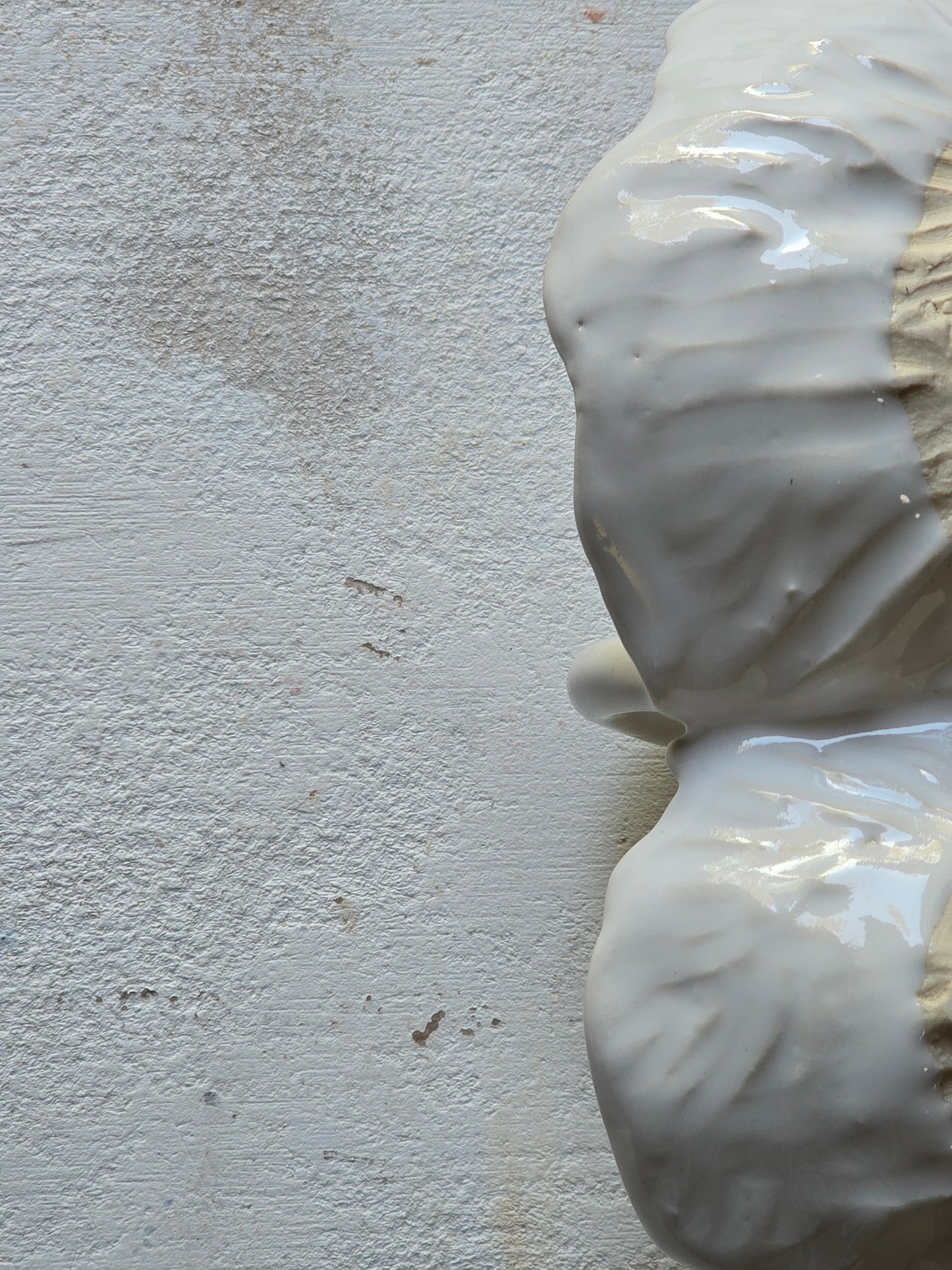 Snow Mountain Twin Serving Bowls with Handle – Handcrafted Ceramic Dish for Condiments, Nibbles & Sweets