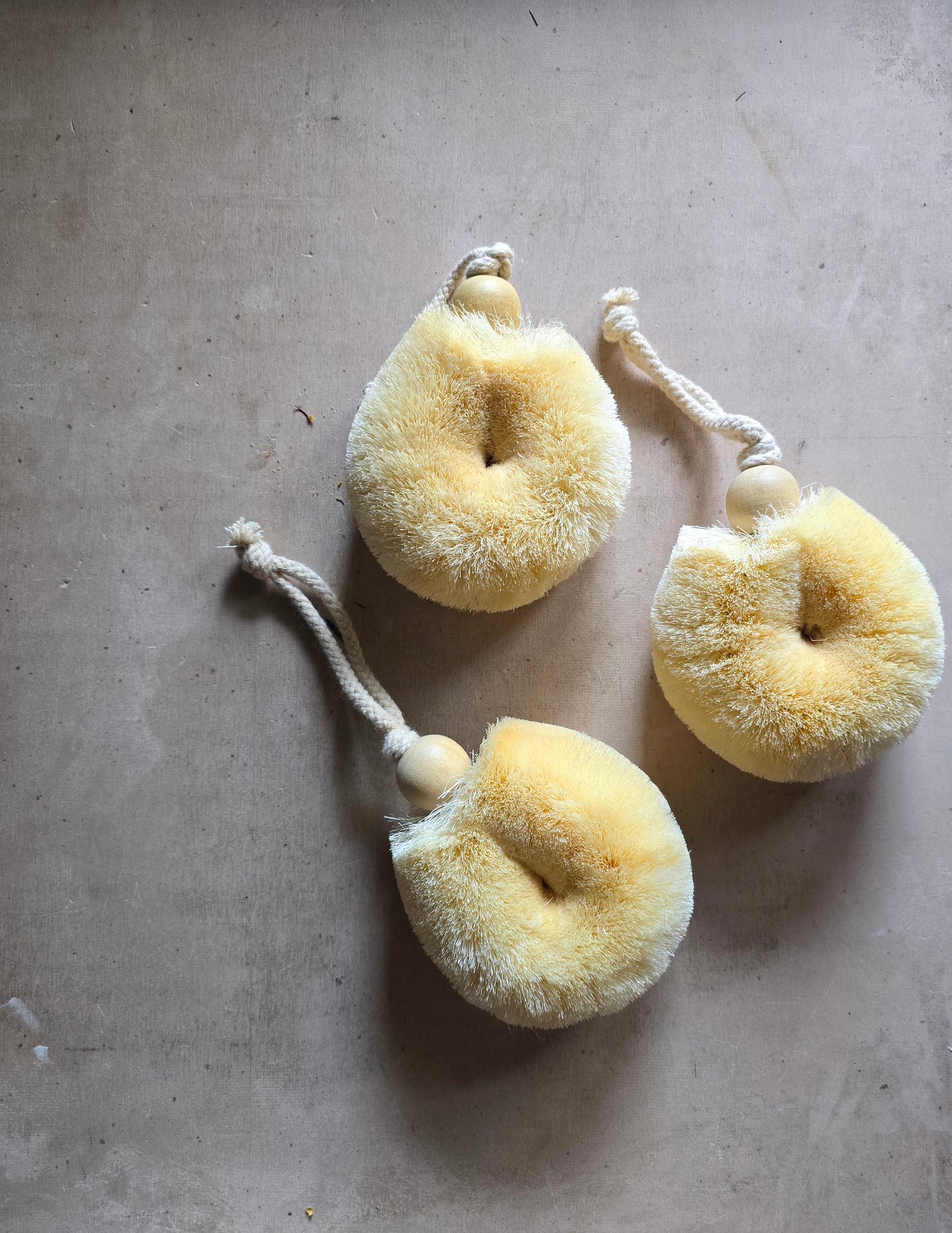 Sand-Natural Plant-Fibre Shower Puff