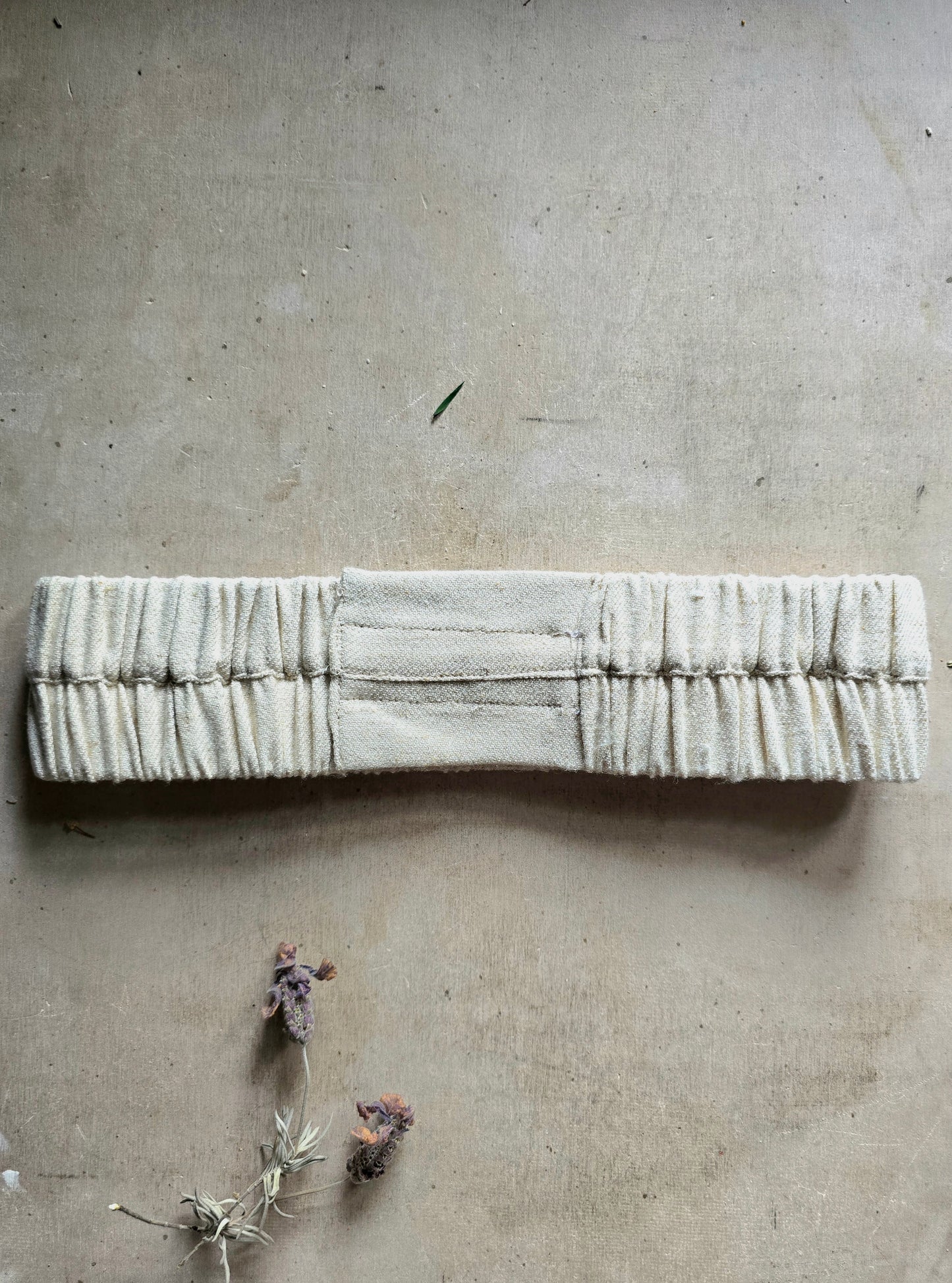 Warm Oatmeal Cotton Spa Headband