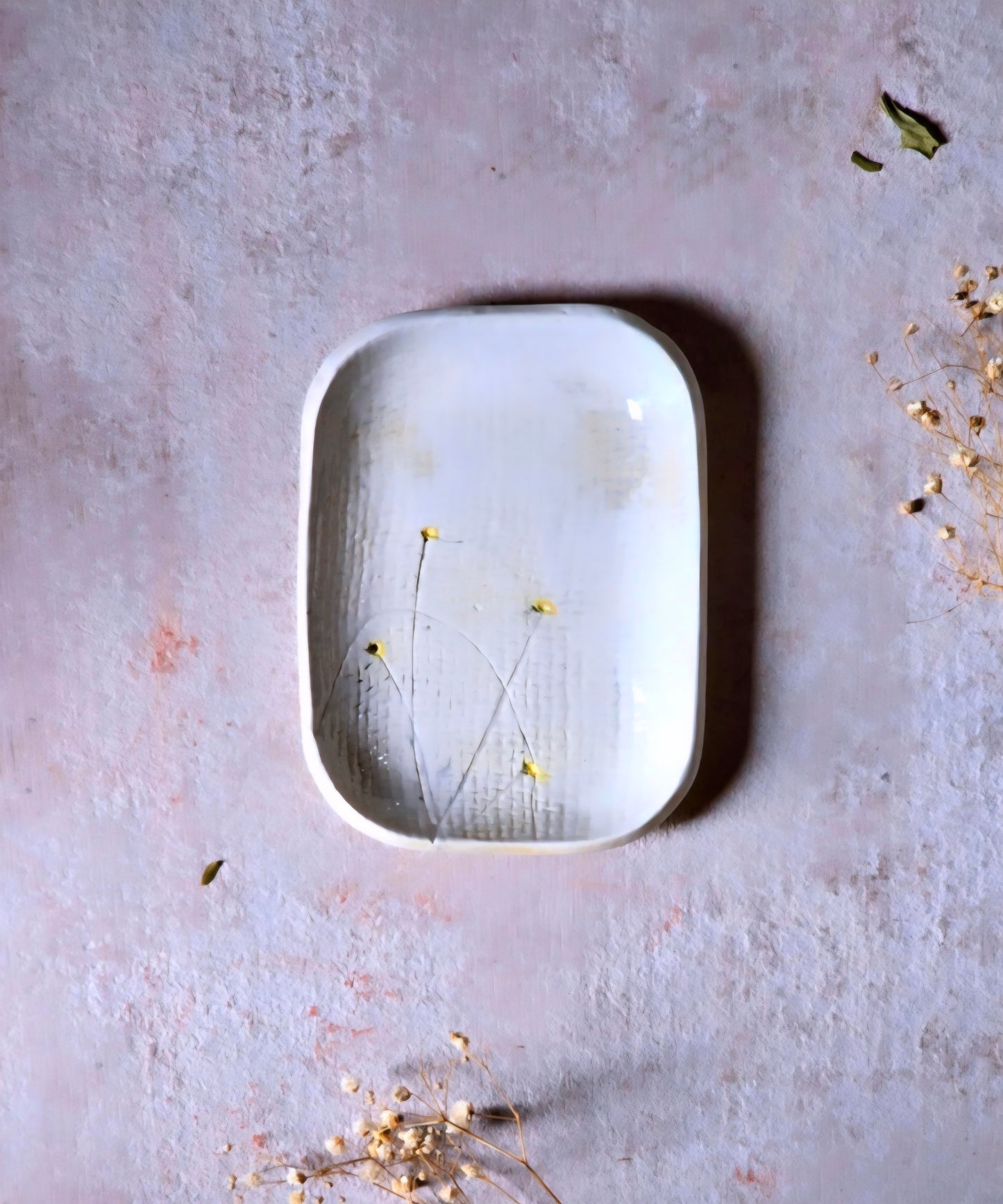 Handmade Ceramic Trinket Tray | Soap Dish, Nibble Plate, Tealight Holder, Sage Stick Tray | Rustic Bits & Bobs Dish – Multiple Styles