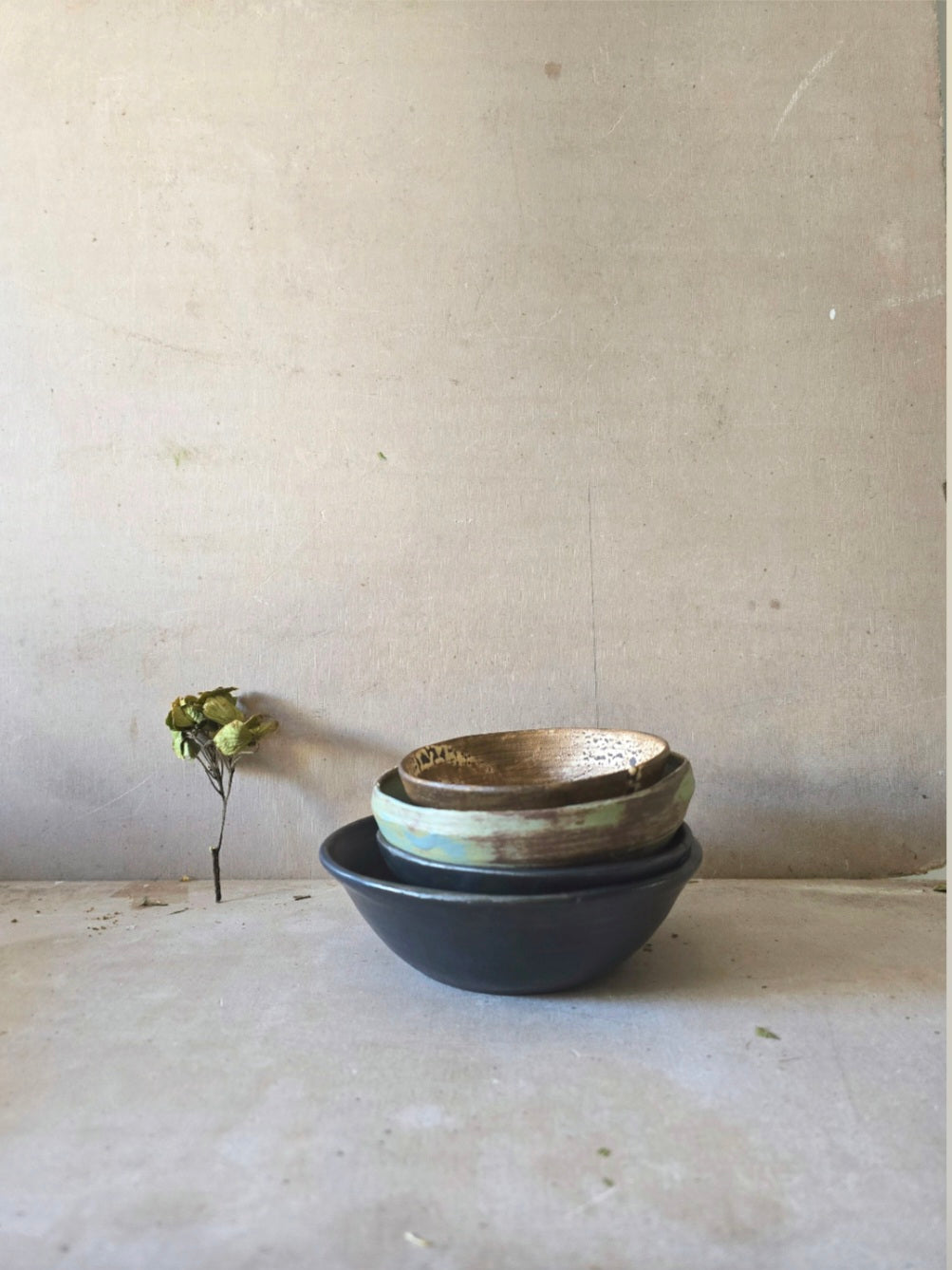 Rustic Handmade Dessert Bowls + Seconds