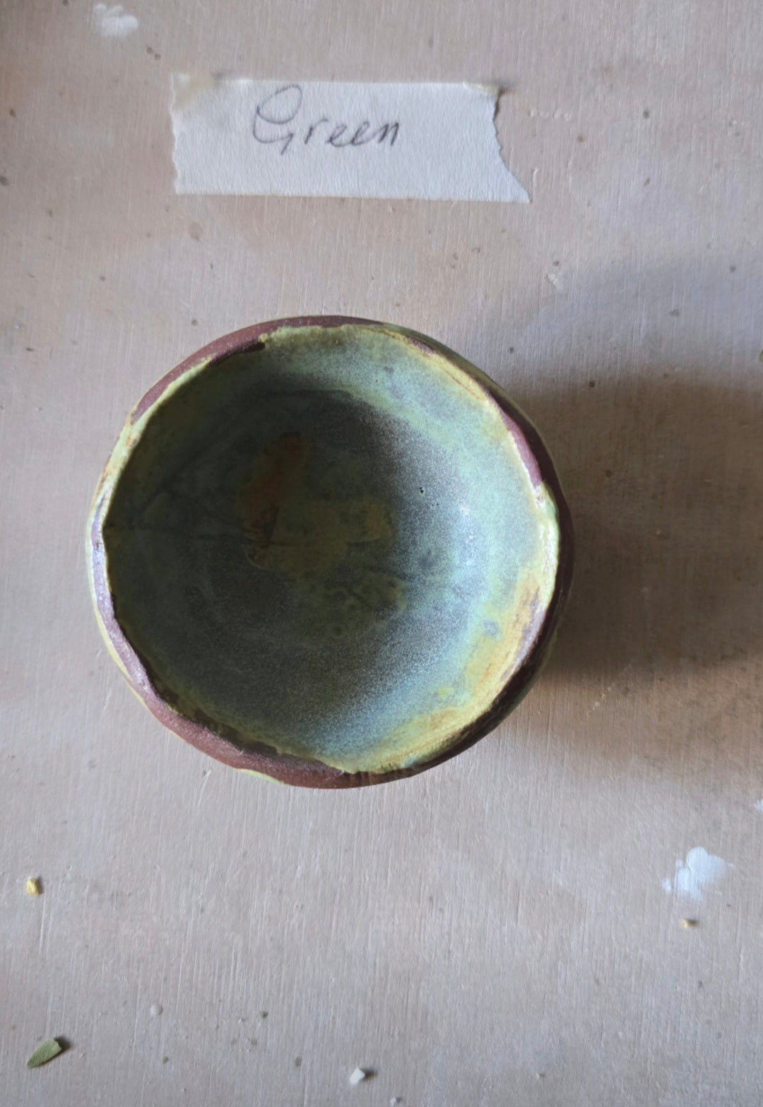Handcrafted Ceramic Pinch Pots – Mahogany Clay with Mixed Glazes & Botanical Imprints