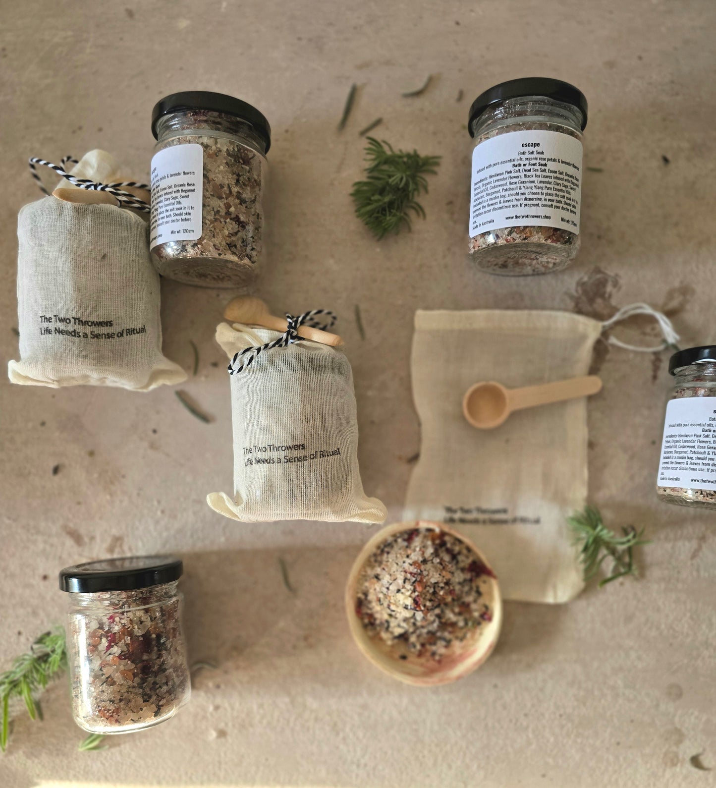 Buy More & Save         "Relaxing Botanical Bath Salt, Soak – Great Gift for Guests, BnB Amenities, Spa Gift Set, "