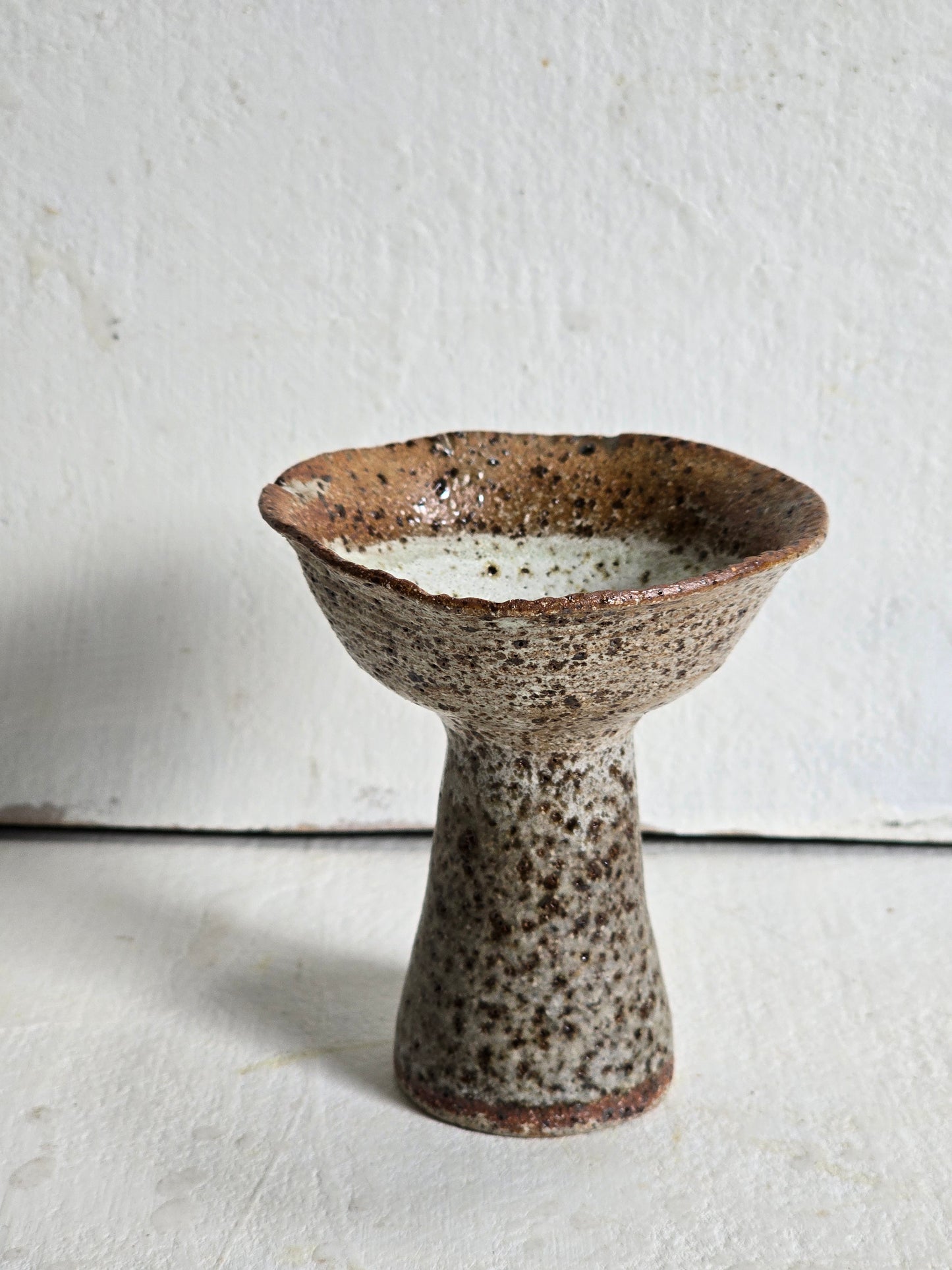 bird bath speckled vases