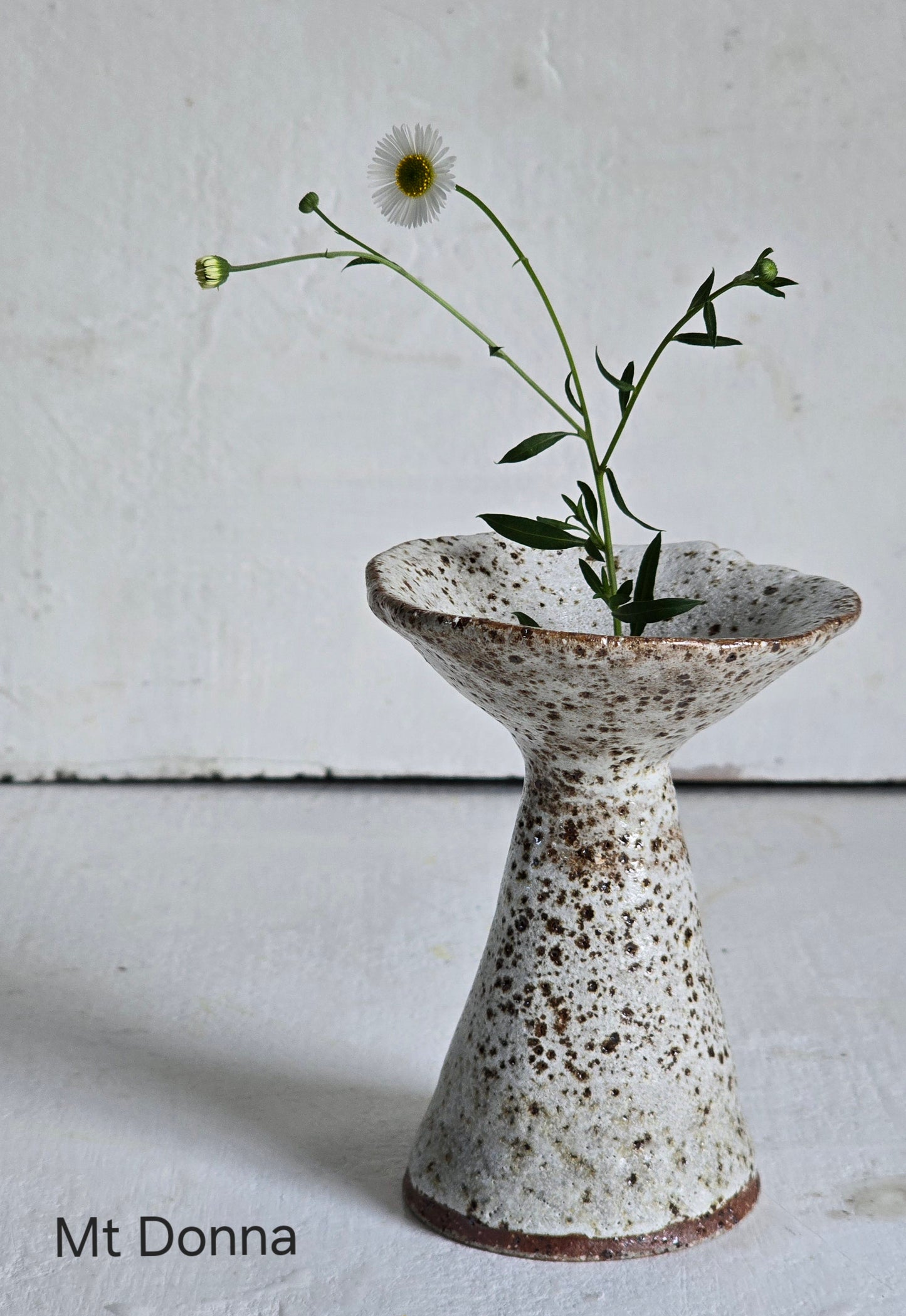 bird bath speckled vases