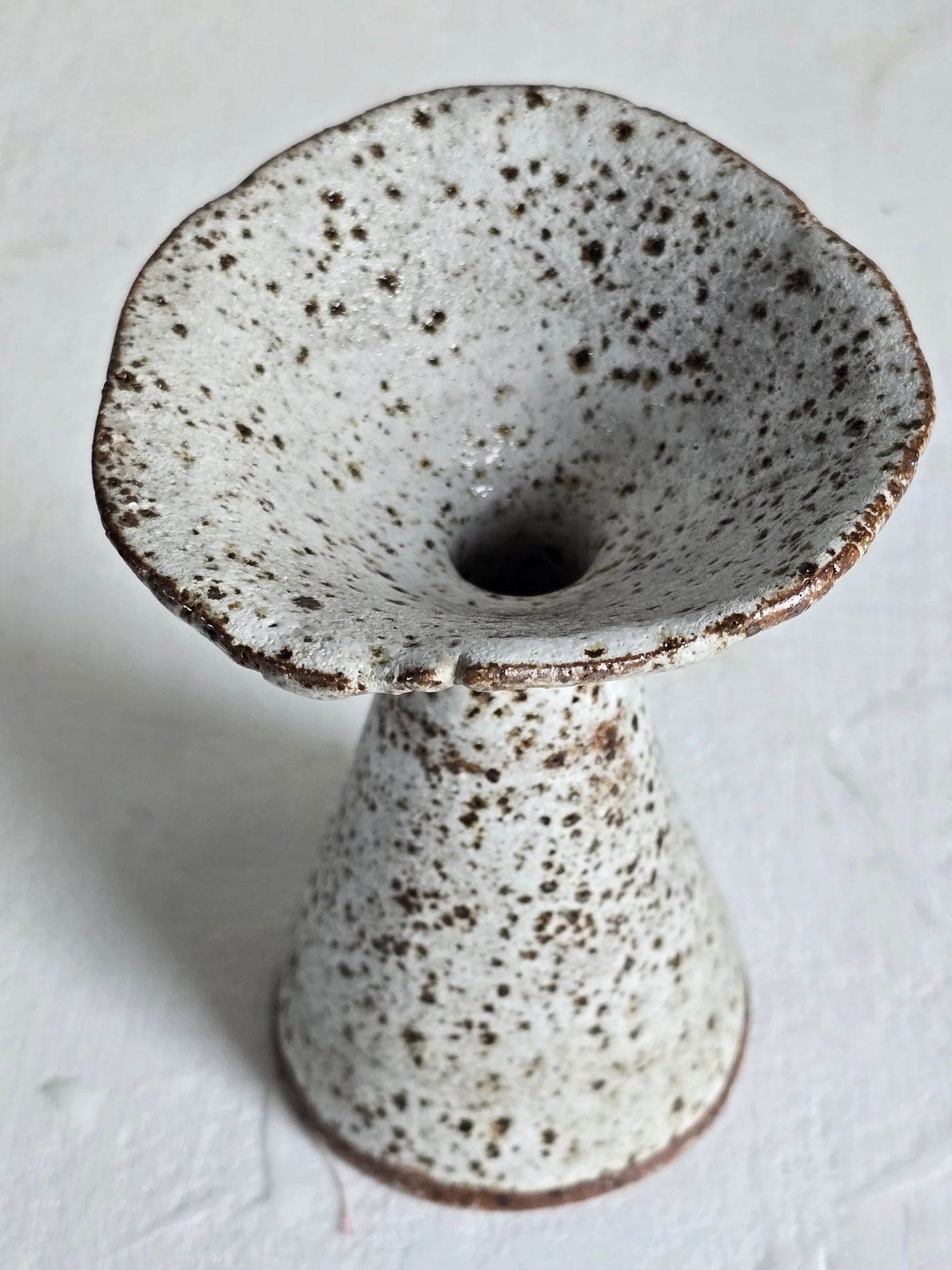 bird bath speckled vases