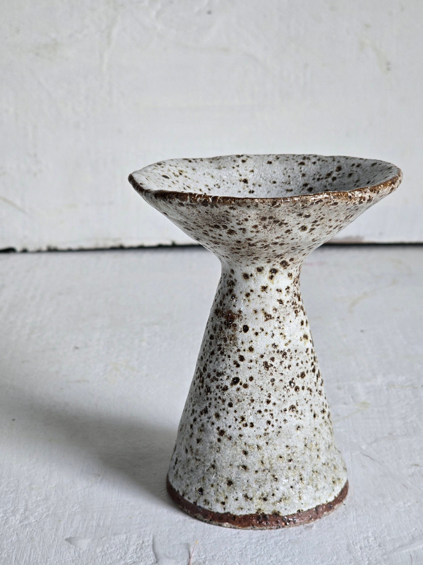 bird bath speckled vases