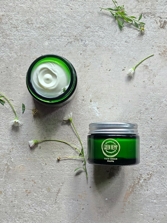 Green Hemp Face Cream|Natural Nourishing Face Cream|Australian Made|Natural Skin Care