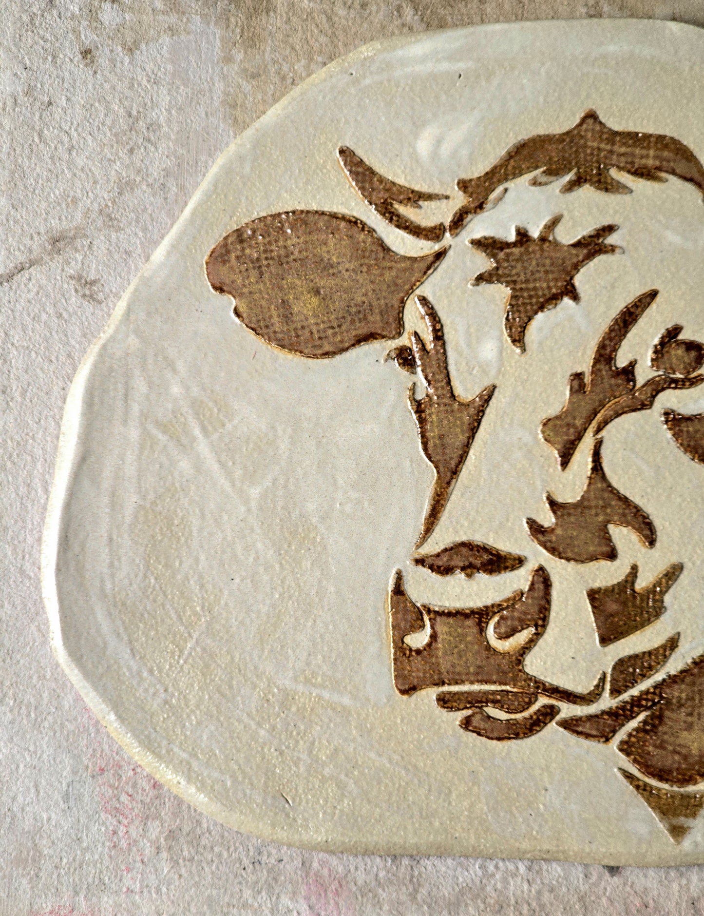 “My Loyal Belle” — Handcrafted Slow Living Cow Serving Board
