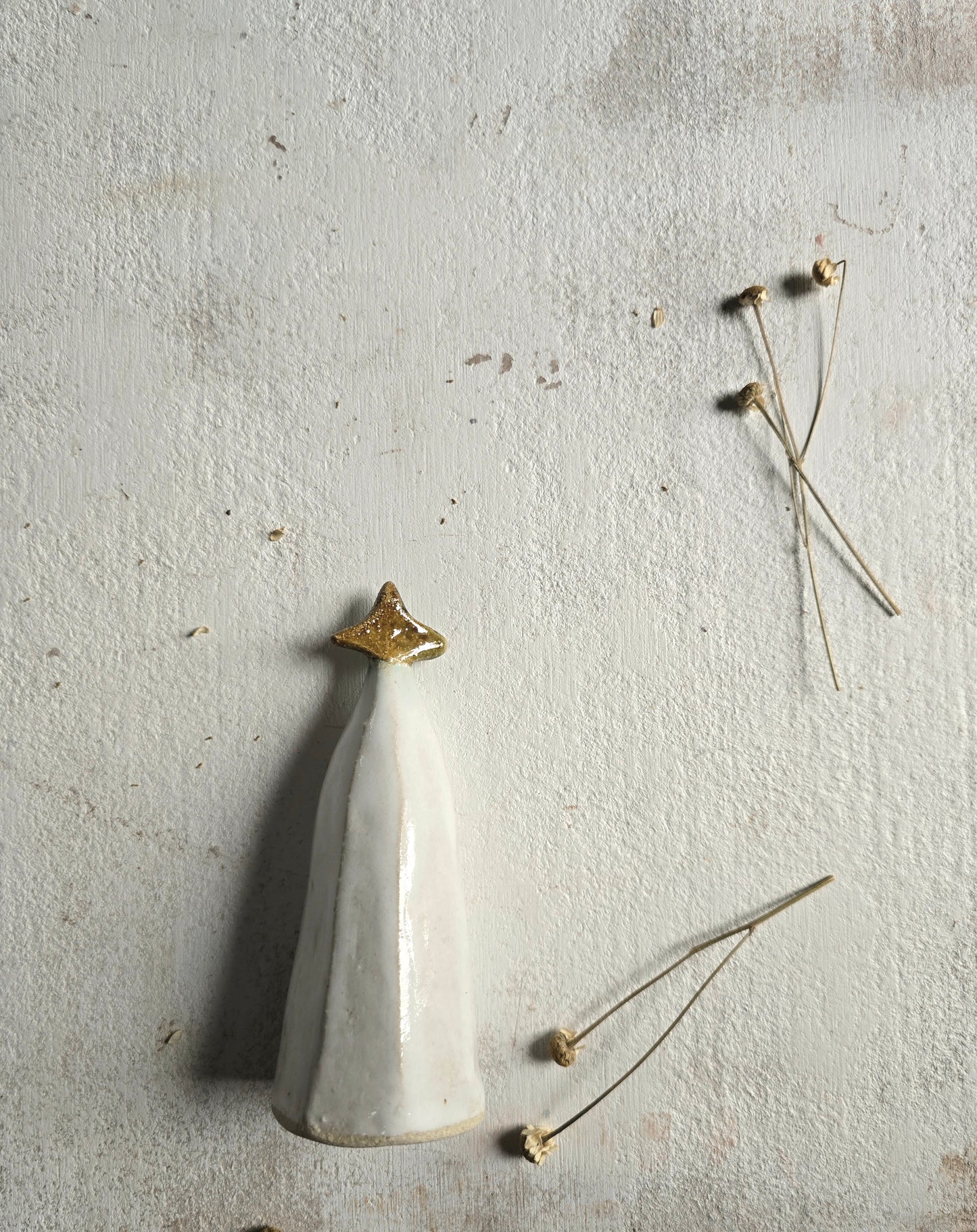 The 5 Messengers — Handcrafted Stoneware Christmas Decorations