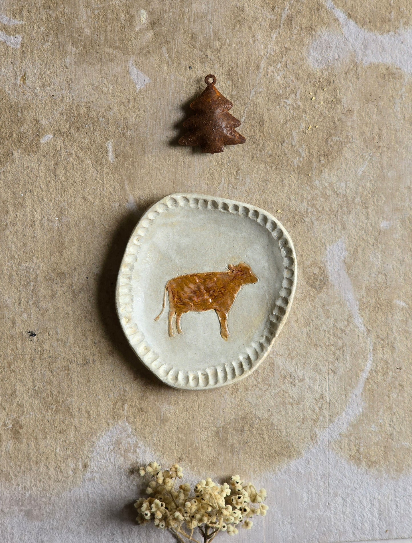 “The Pasture Collection – Handcrafted Cow-Inspired Pottery”