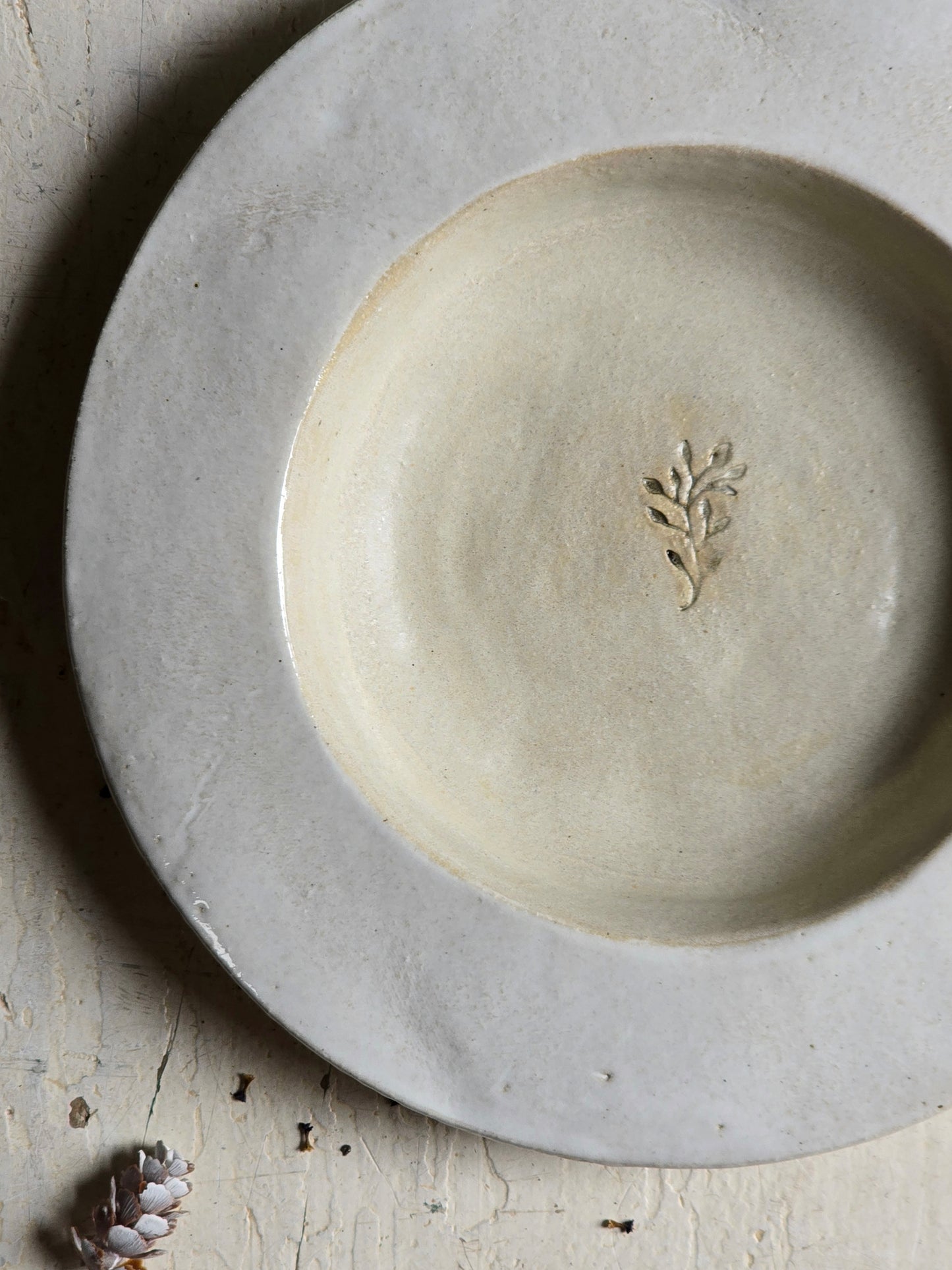 Unique Handcrafted Wide Rim Dinner Plates – Four Unique Designs (Each Sold Individually, Perfect for Pasta, Soup & Everyday Dining)