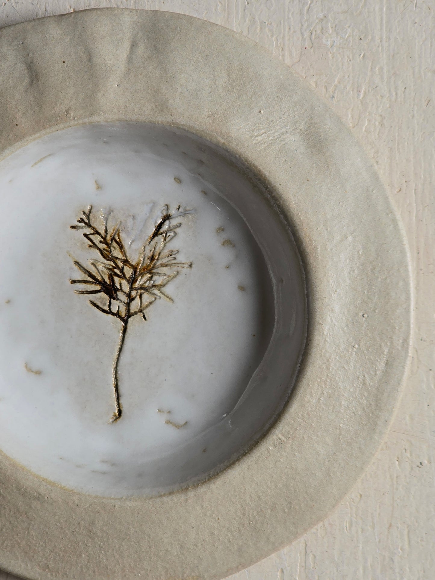 Unique Handcrafted Wide Rim Dinner Plates – Four Unique Designs (Each Sold Individually, Perfect for Pasta, Soup & Everyday Dining)