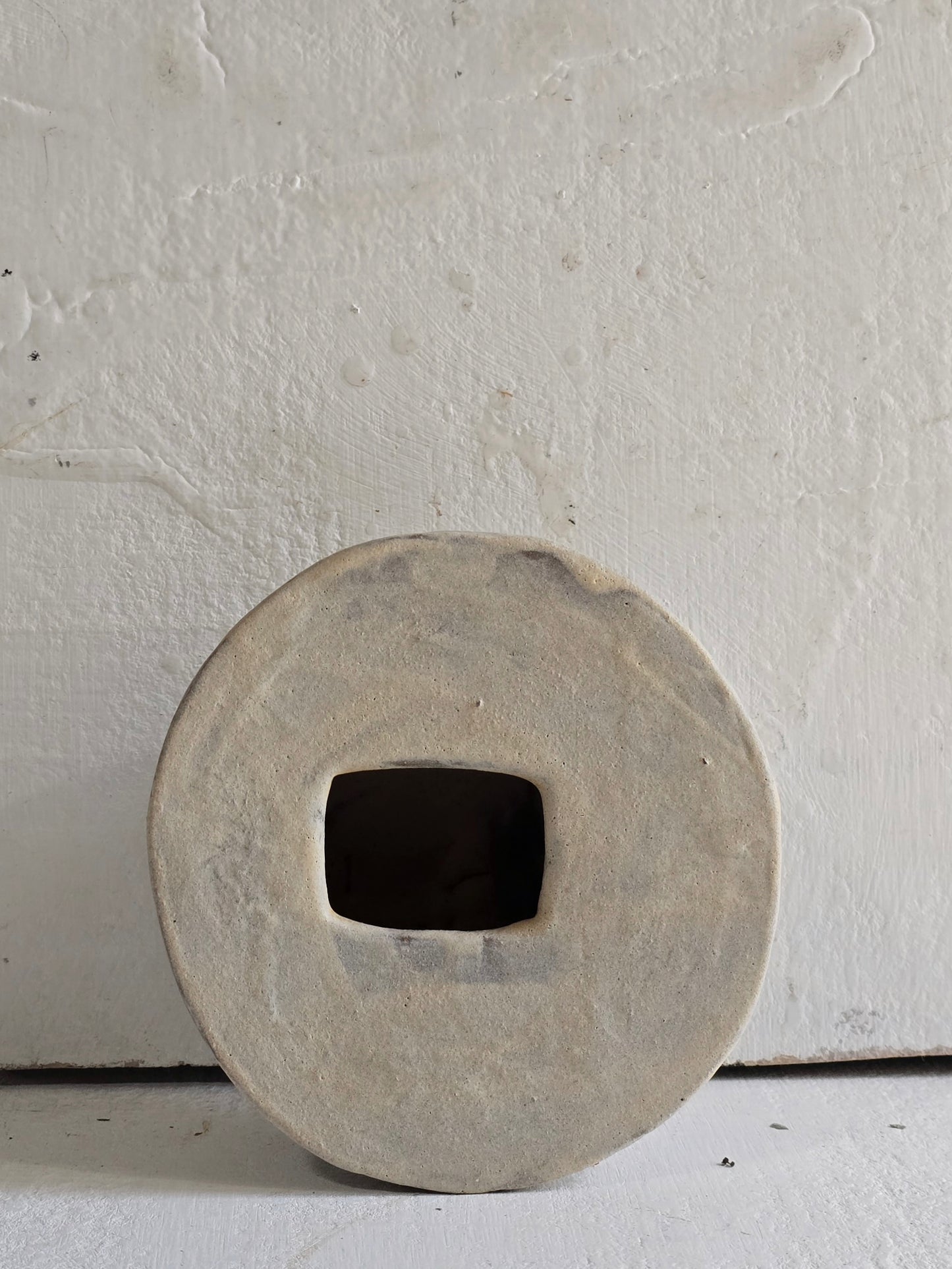 Two Handbuilt Artisan Vases – “The Rolled Collar” & “The Drummer Boy”