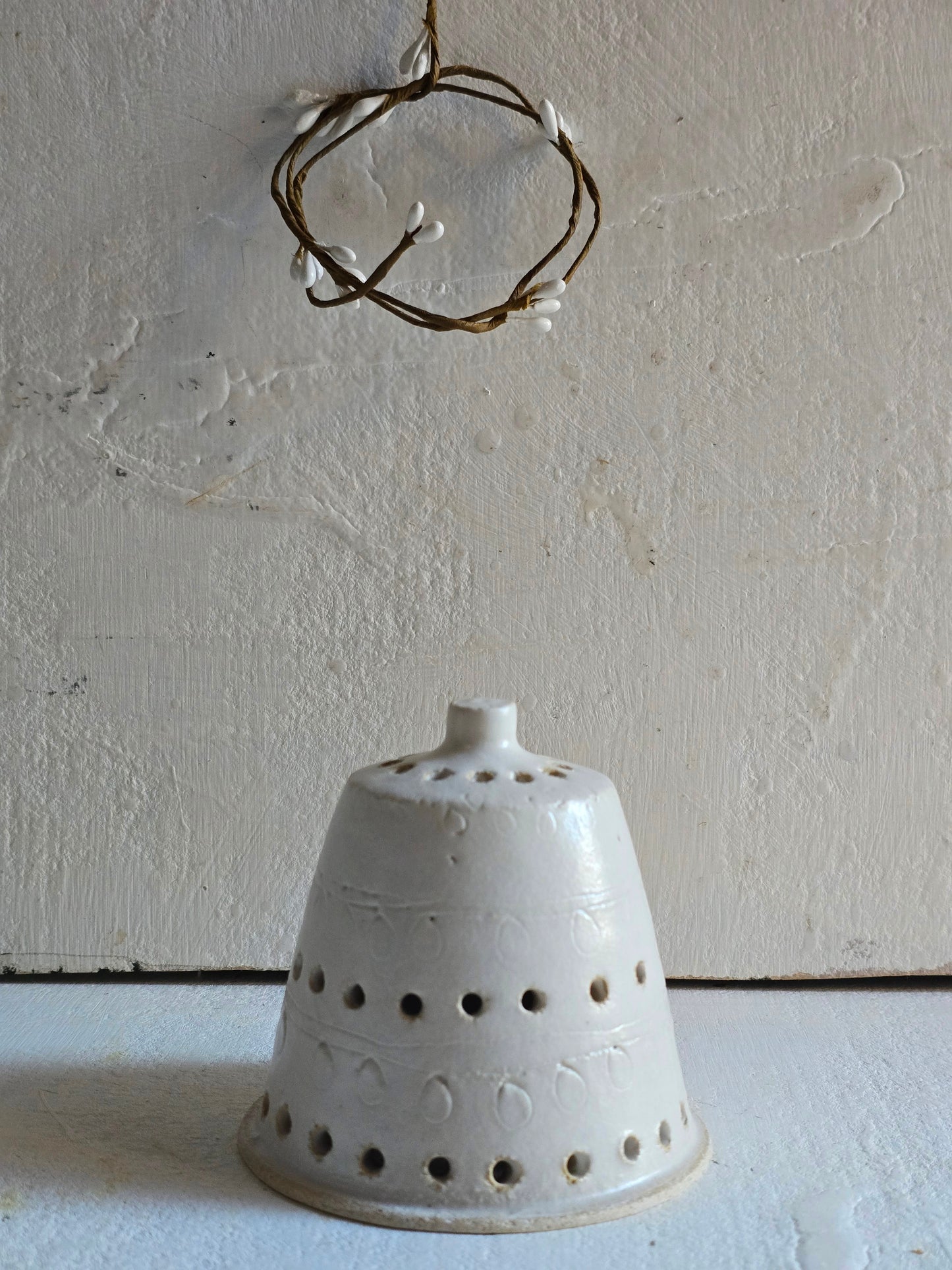 The Christmas Bell Collection — Handcrafted Ceramic Tealight Holders