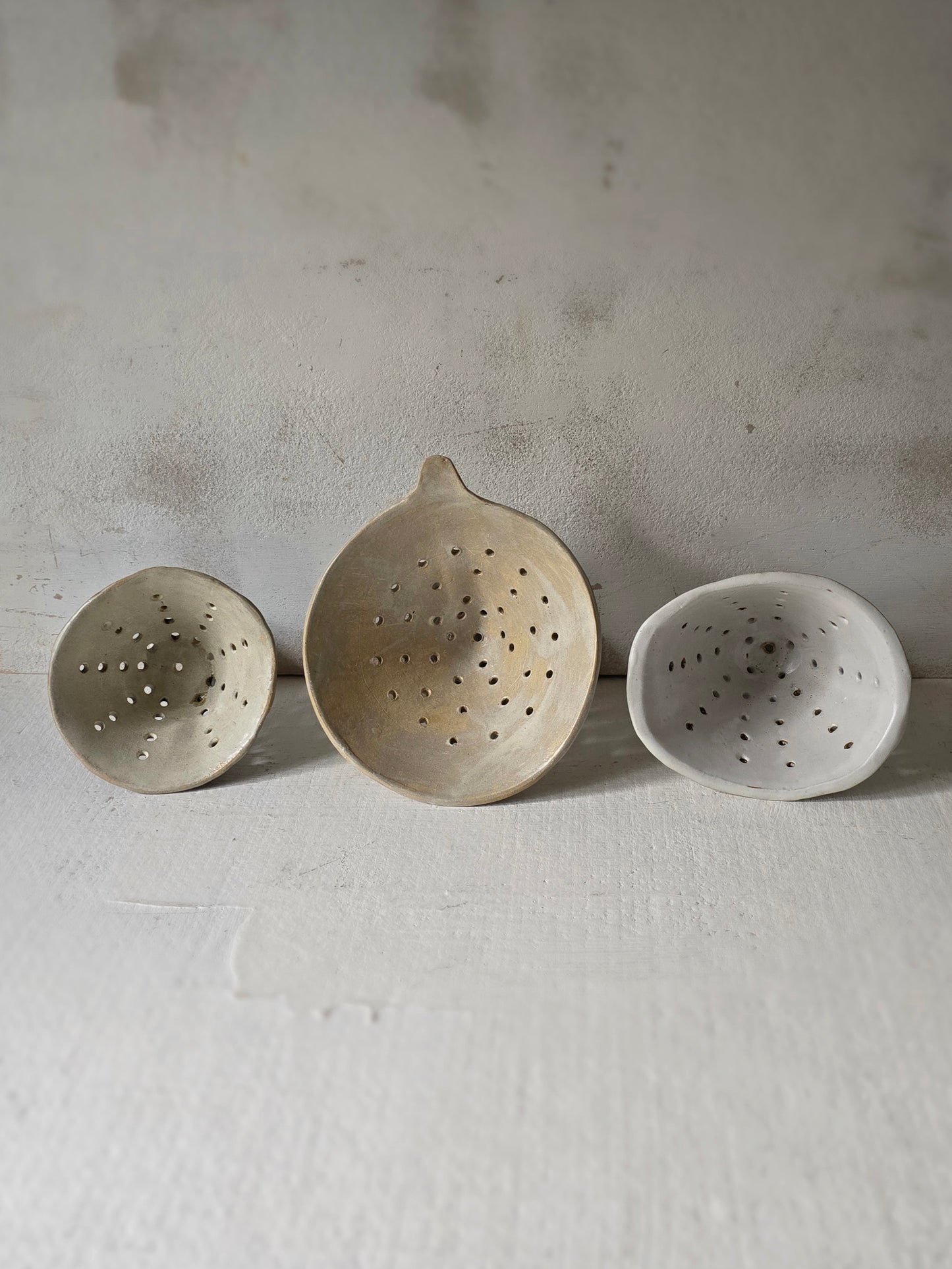 “The Rustic Pantry Colanders”