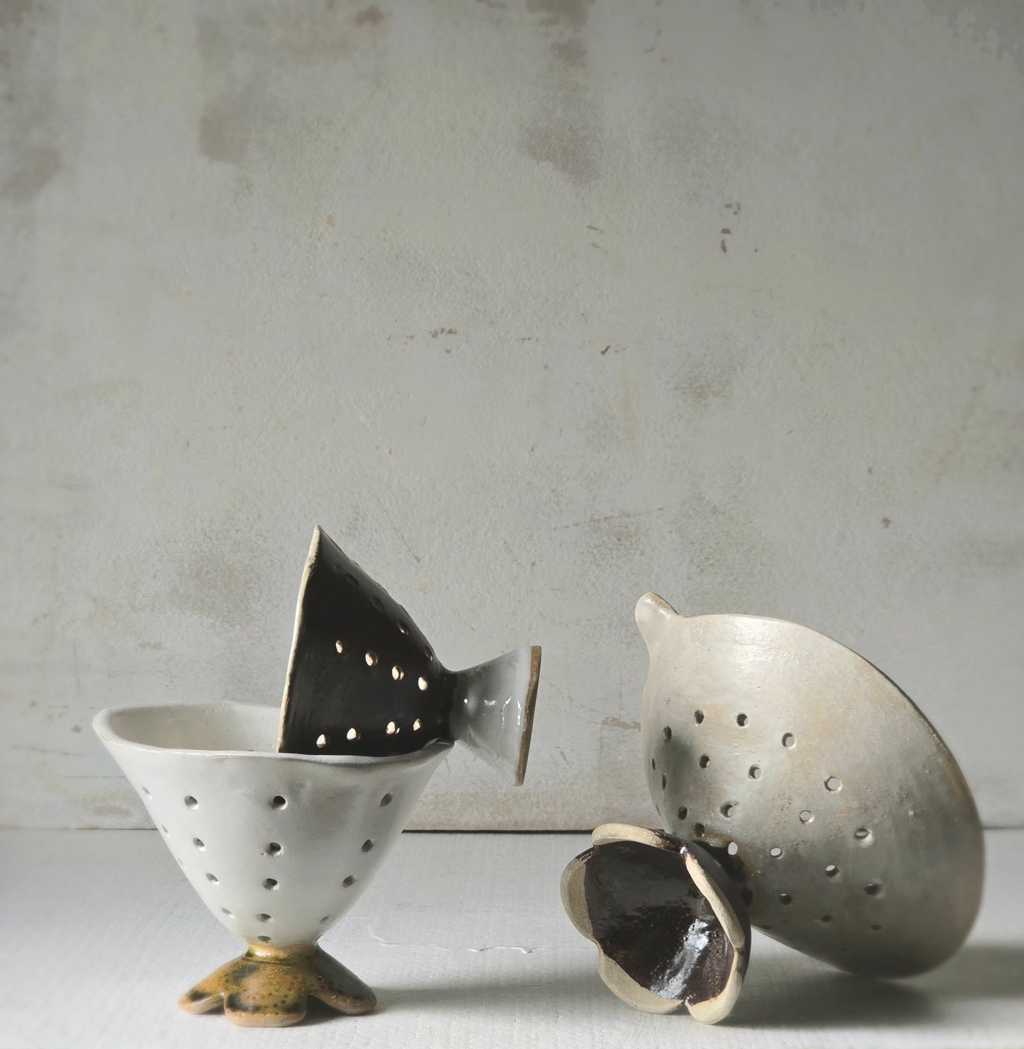 “The Rustic Pantry Colanders”