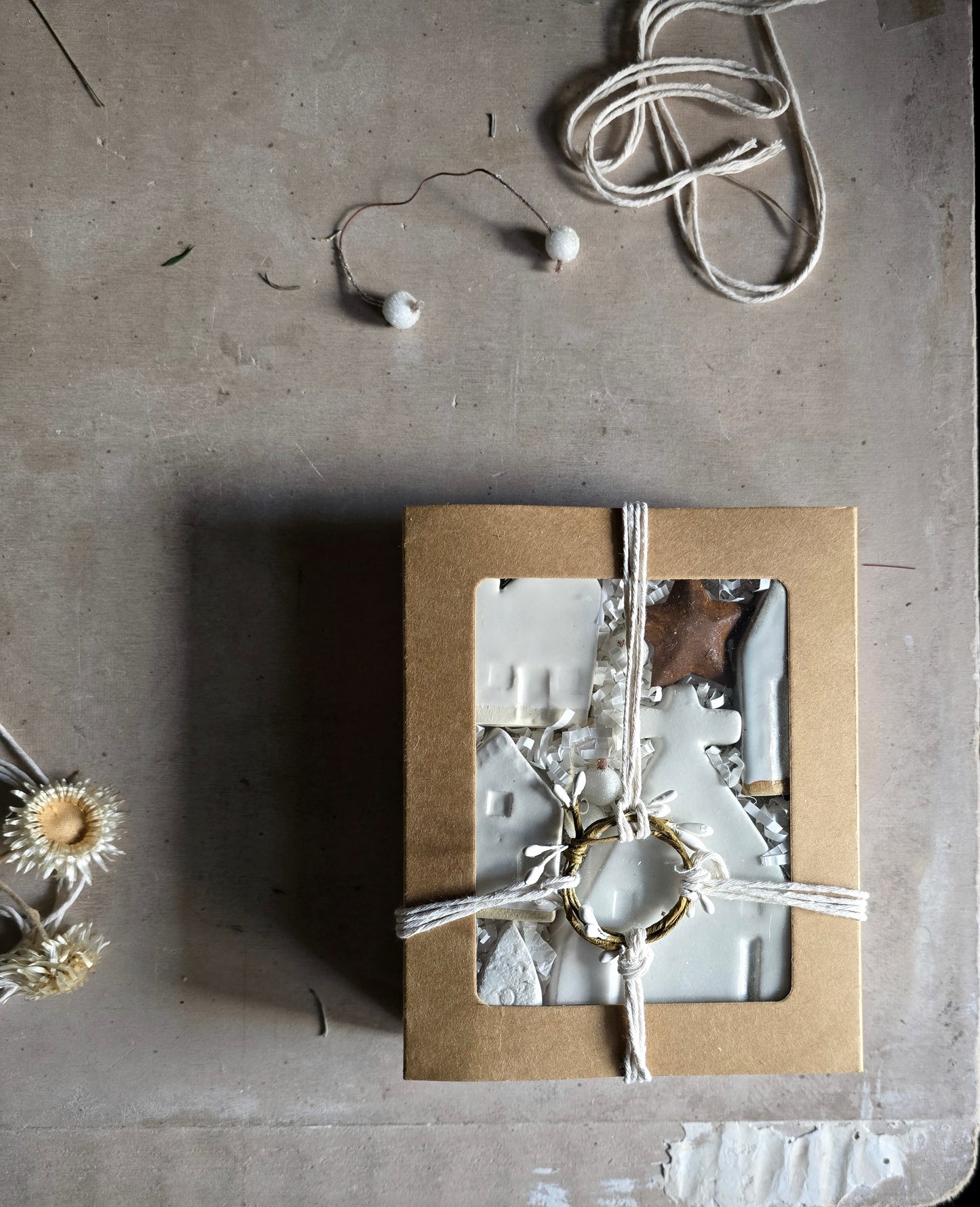 — Handcrafted Little Houses — the White Collection Gift-Boxed & Truly Unique-