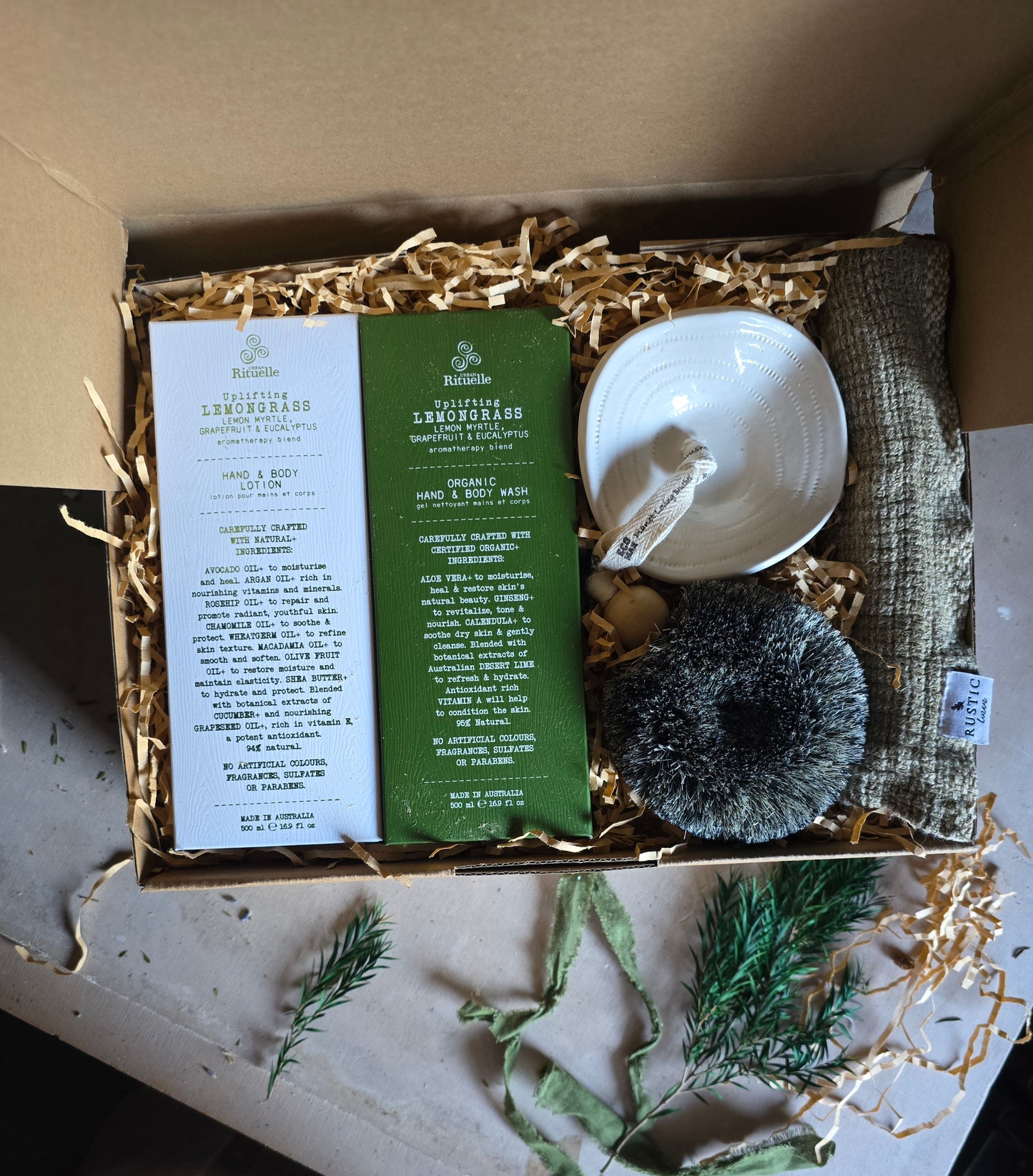 Wellness Gift Box - Luxurious Artisan Self-Care Gift Box - Natural Grounded - Christmas Gift