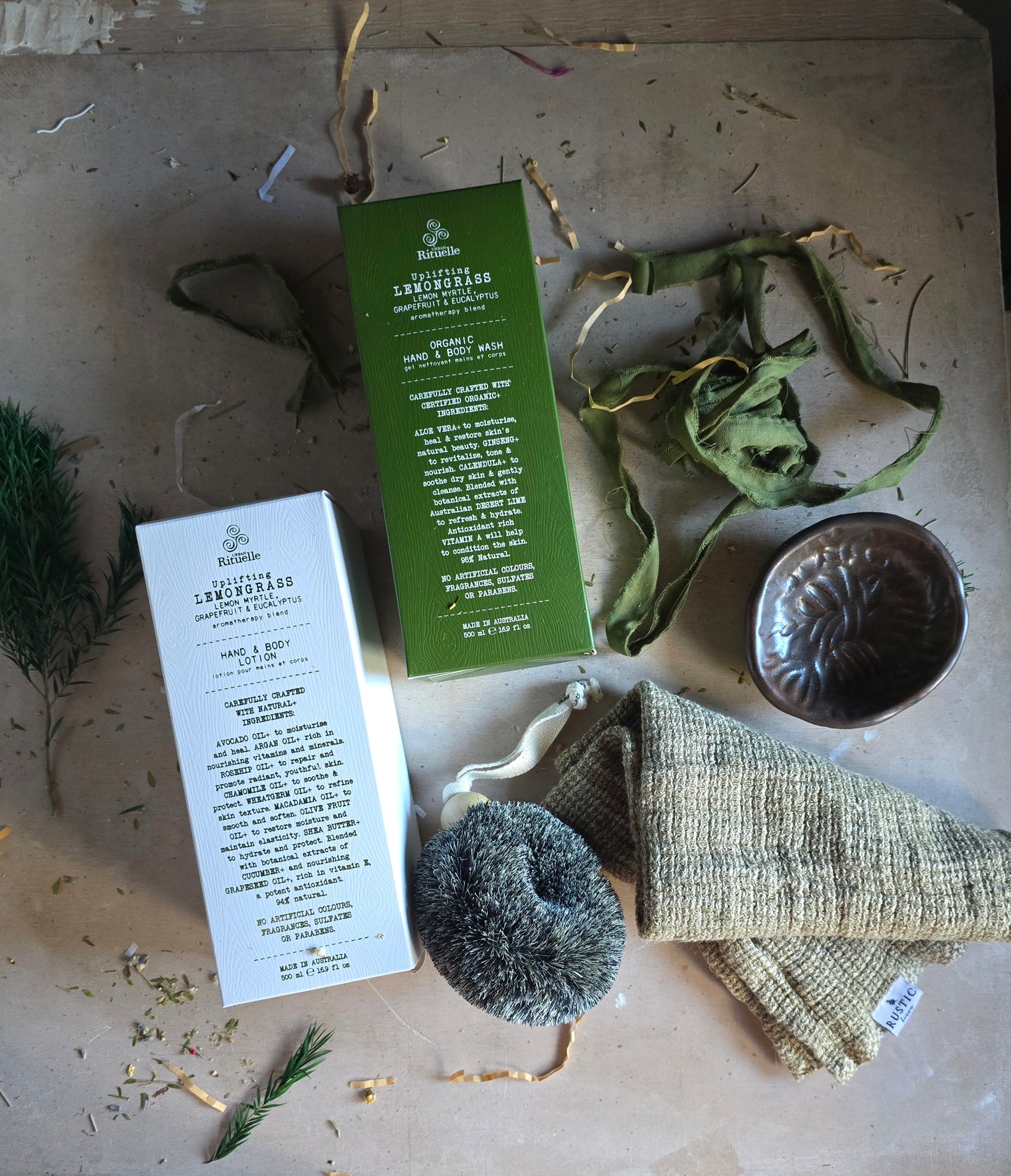 Wellness Gift Box - Luxurious Artisan Self-Care Gift Box - Natural Grounded - Christmas Gift