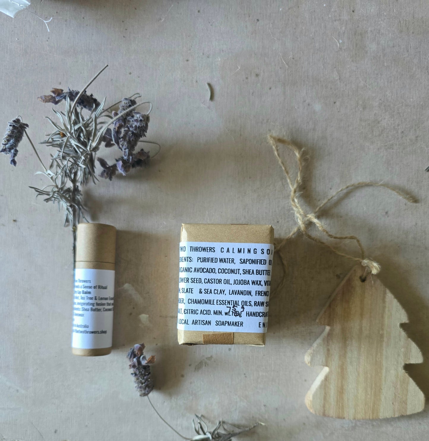 “The Calm & Clarity Christmas Gift Bag — A Little Handmade Moment of Care”