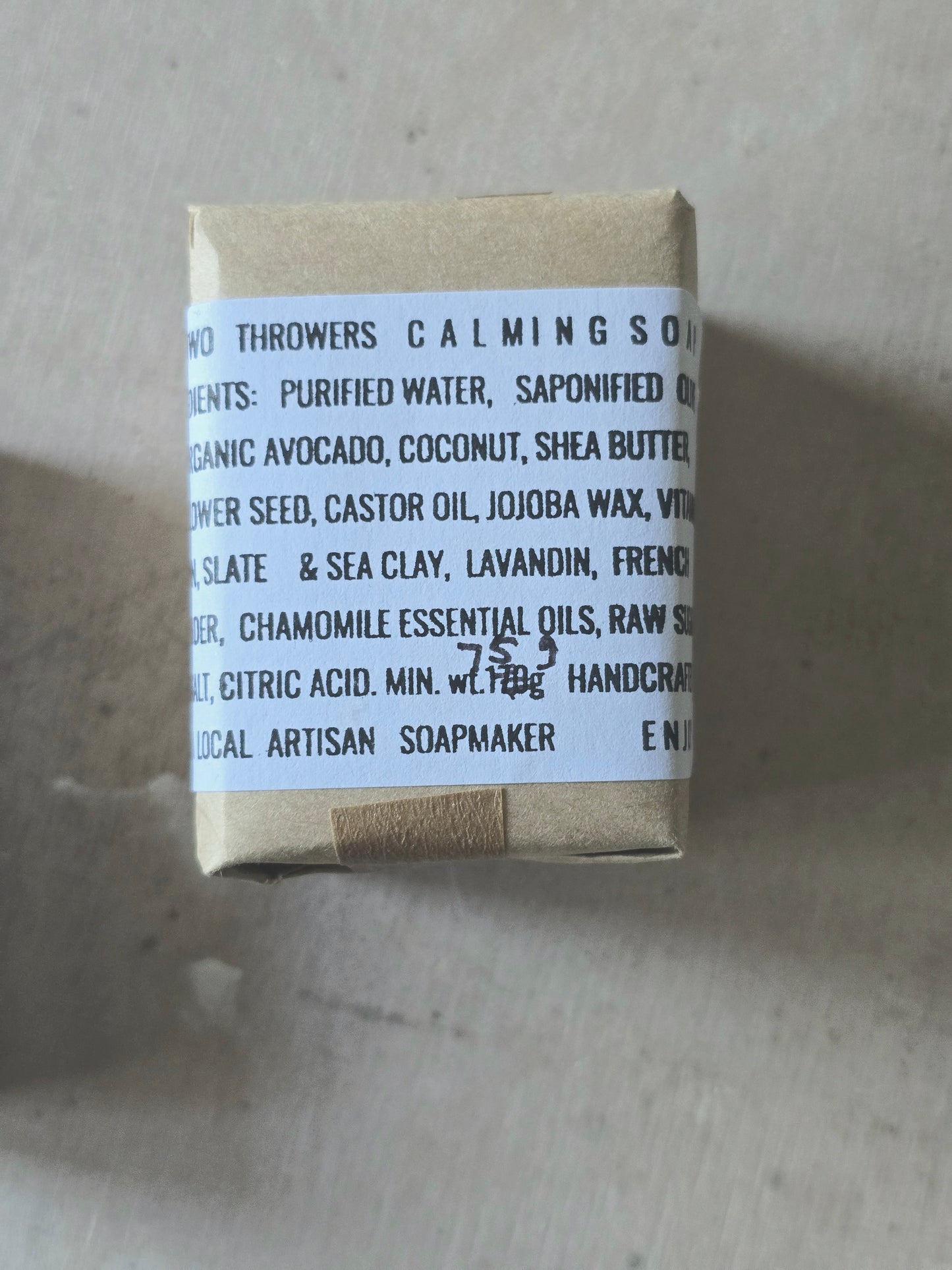 “The Calm & Clarity Christmas Gift Bag — A Little Handmade Moment of Care”