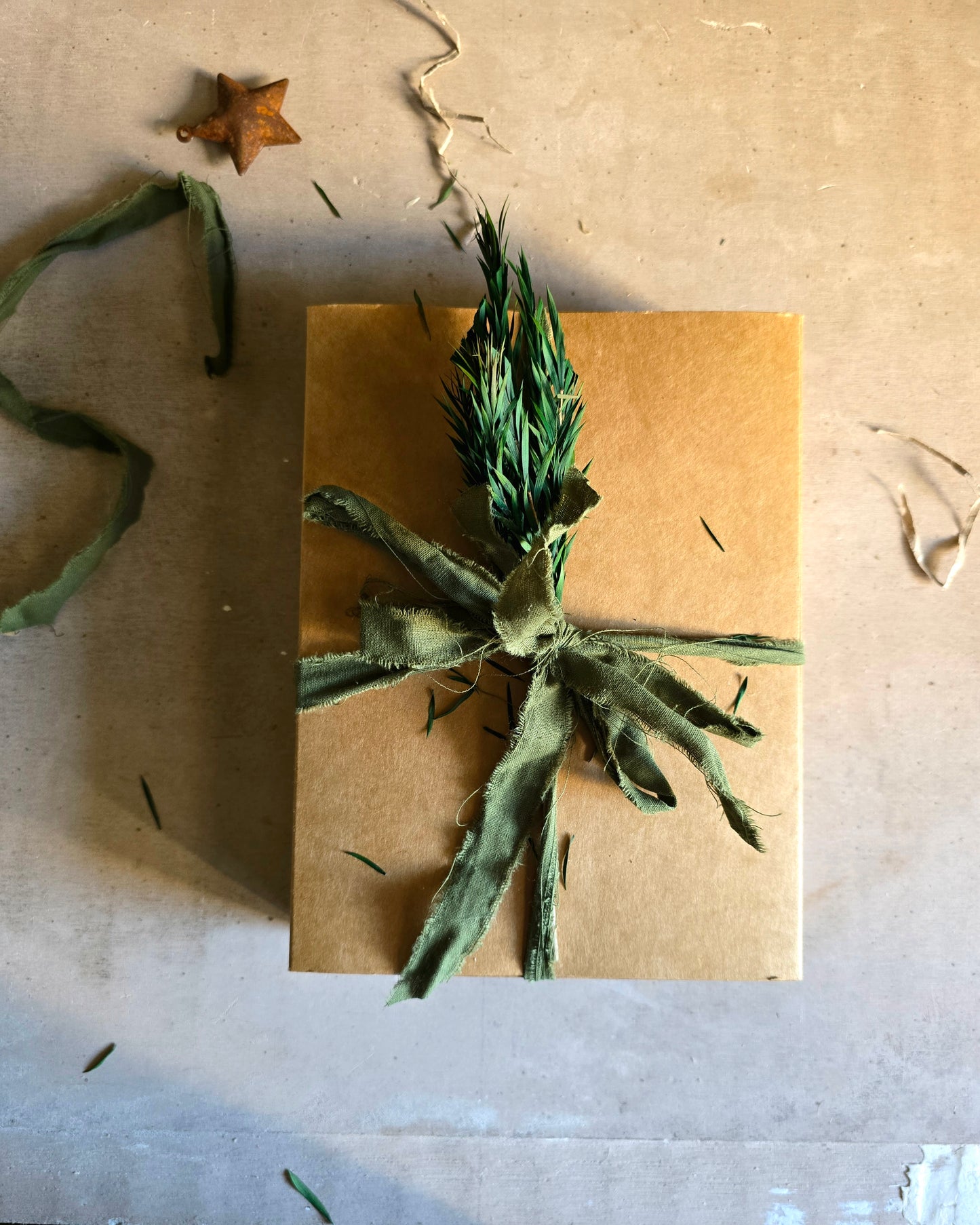 Rustic Browns & Olive Handcrafted Little Houses — Collection (Gift-Boxed & Unique)