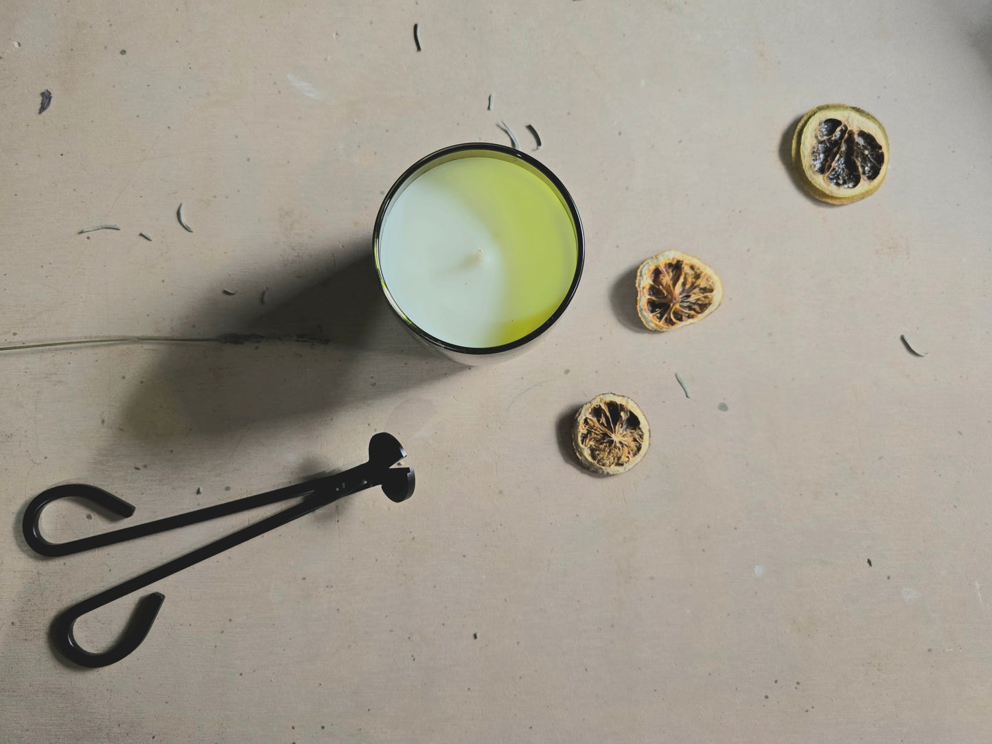 Lemongrass, Lemon Myrtle, Grapefruit & Eucalyptus – Fresh Citrus Herb Soy Coconut Candle