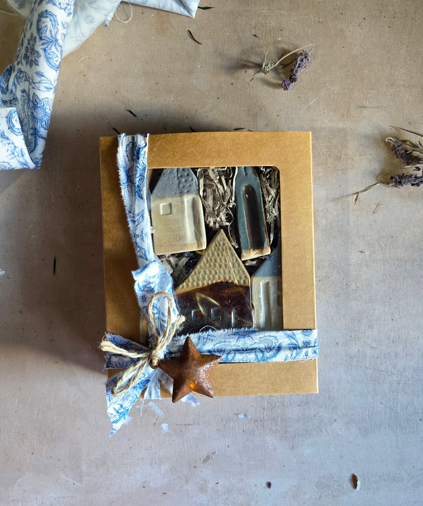 Contemporary Handcrafted Little Houses Collection — (Gift-Boxed & Unique)