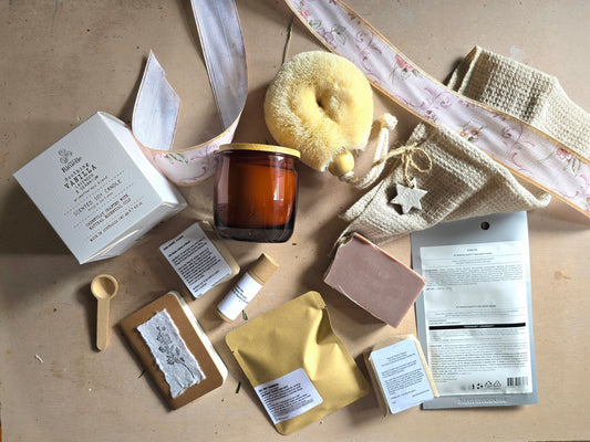Wellness Gift Box - Handcrafted Deluxe Holistic Gift Box – Essential Oil Body Care & Artisan Self-Care Collection